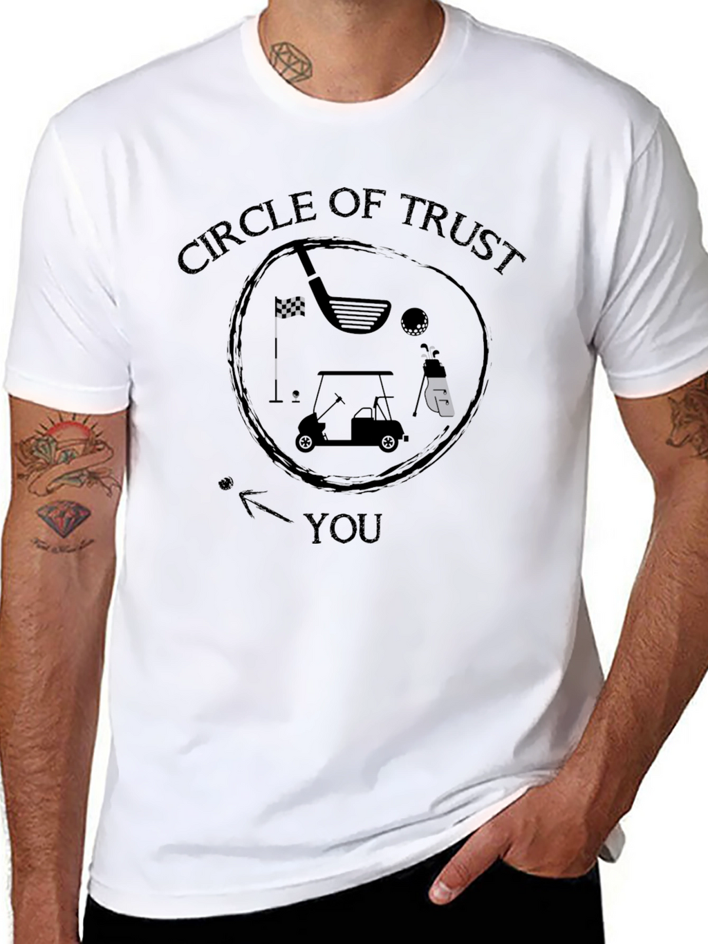 Circle of Trust Golf T-Shirt