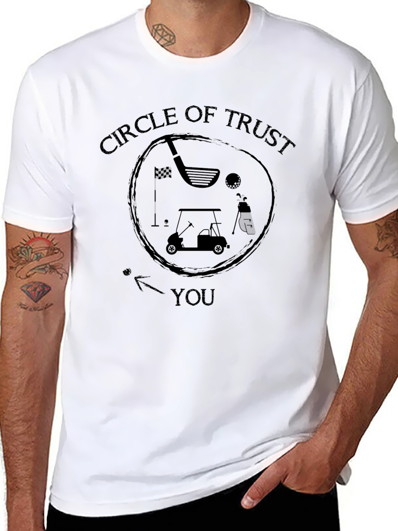 Circle of Trust Golf T-Shirt