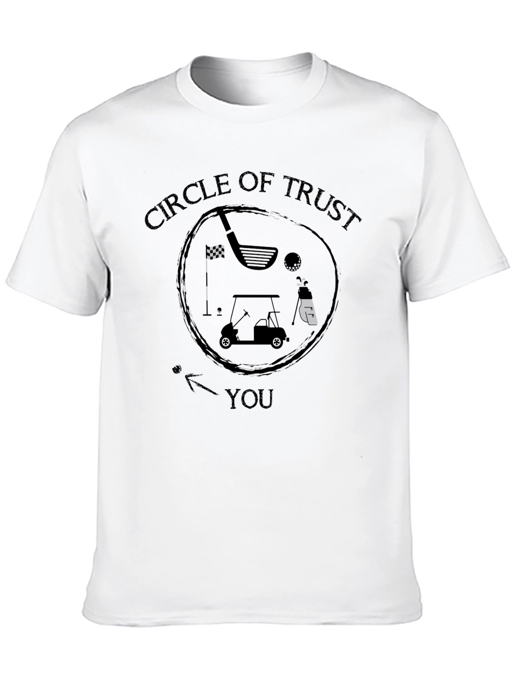 Circle of Trust Golf T-Shirt