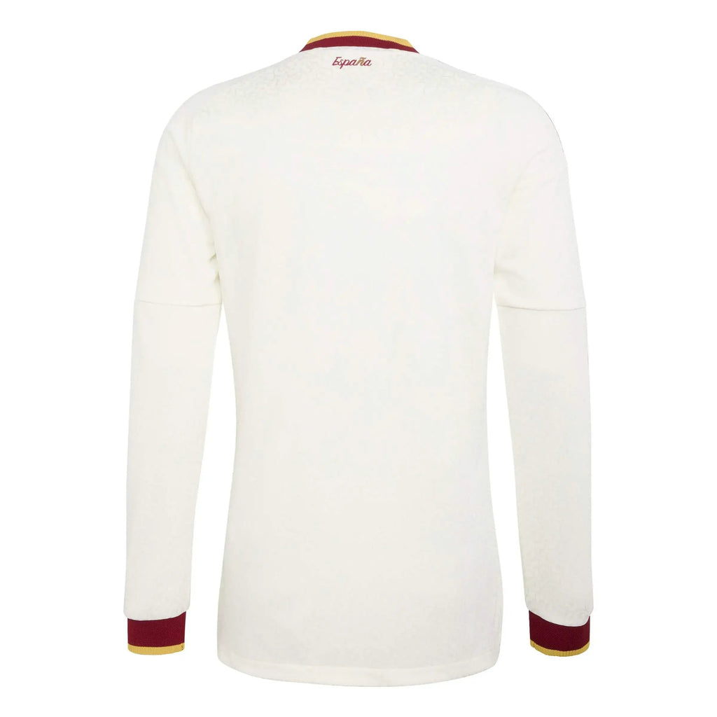2026 Spain Men's Authentic Away Long-Sleeve Soccer Jersey