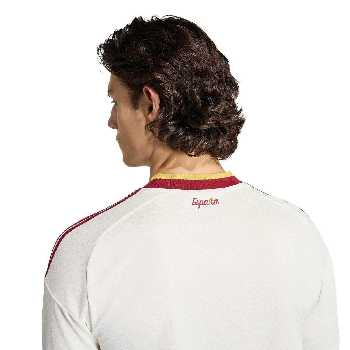 2026 Spain Men's Authentic Away Long-Sleeve Soccer Jersey