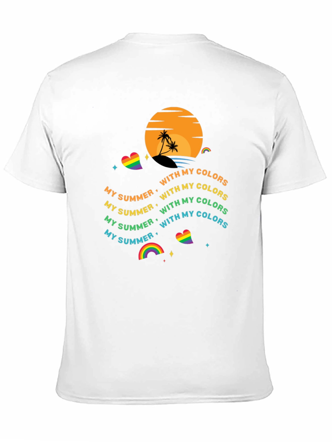 Summer Colors Graphic Tee - Unisex