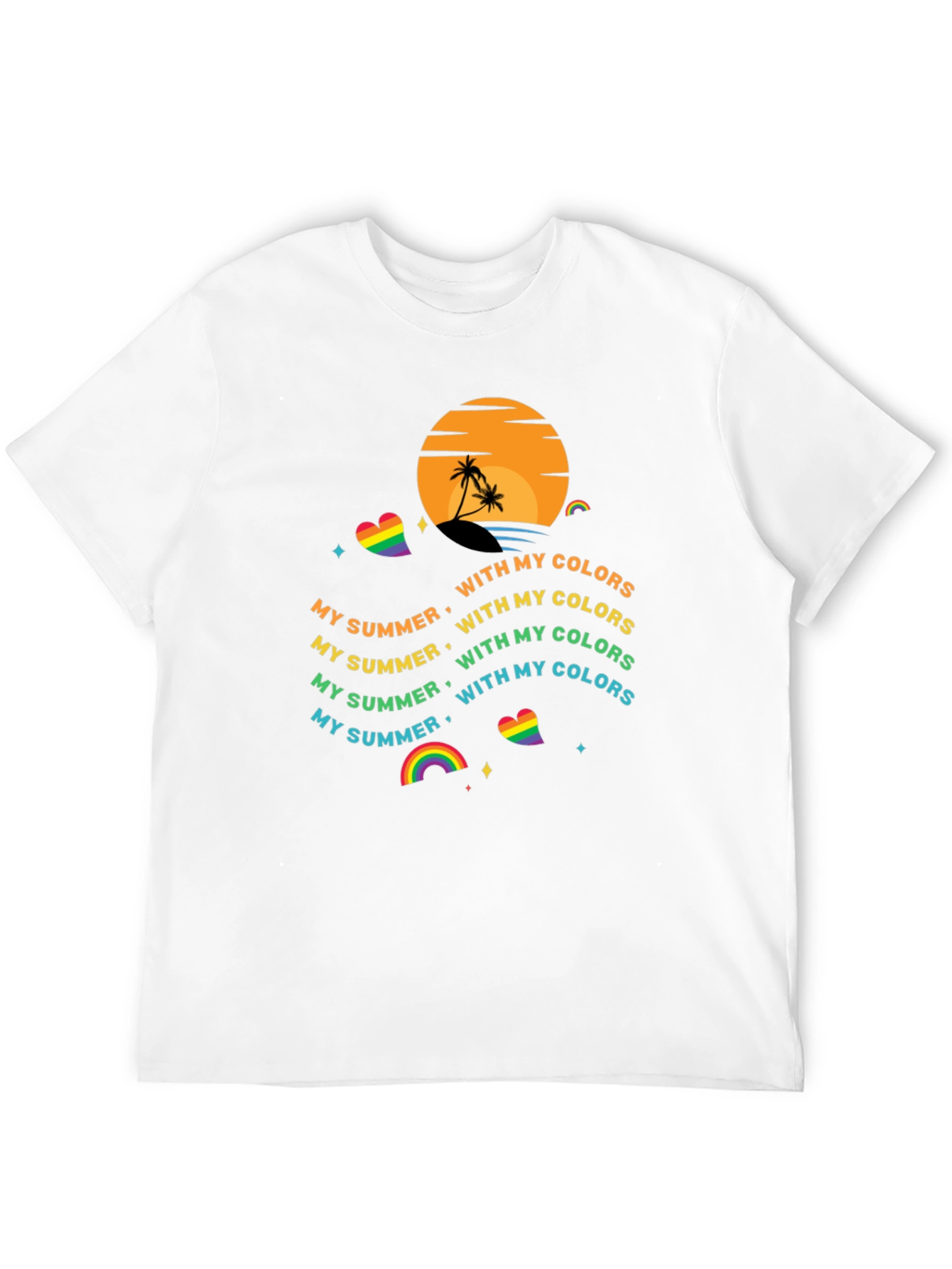Summer Colors Graphic Tee - Unisex