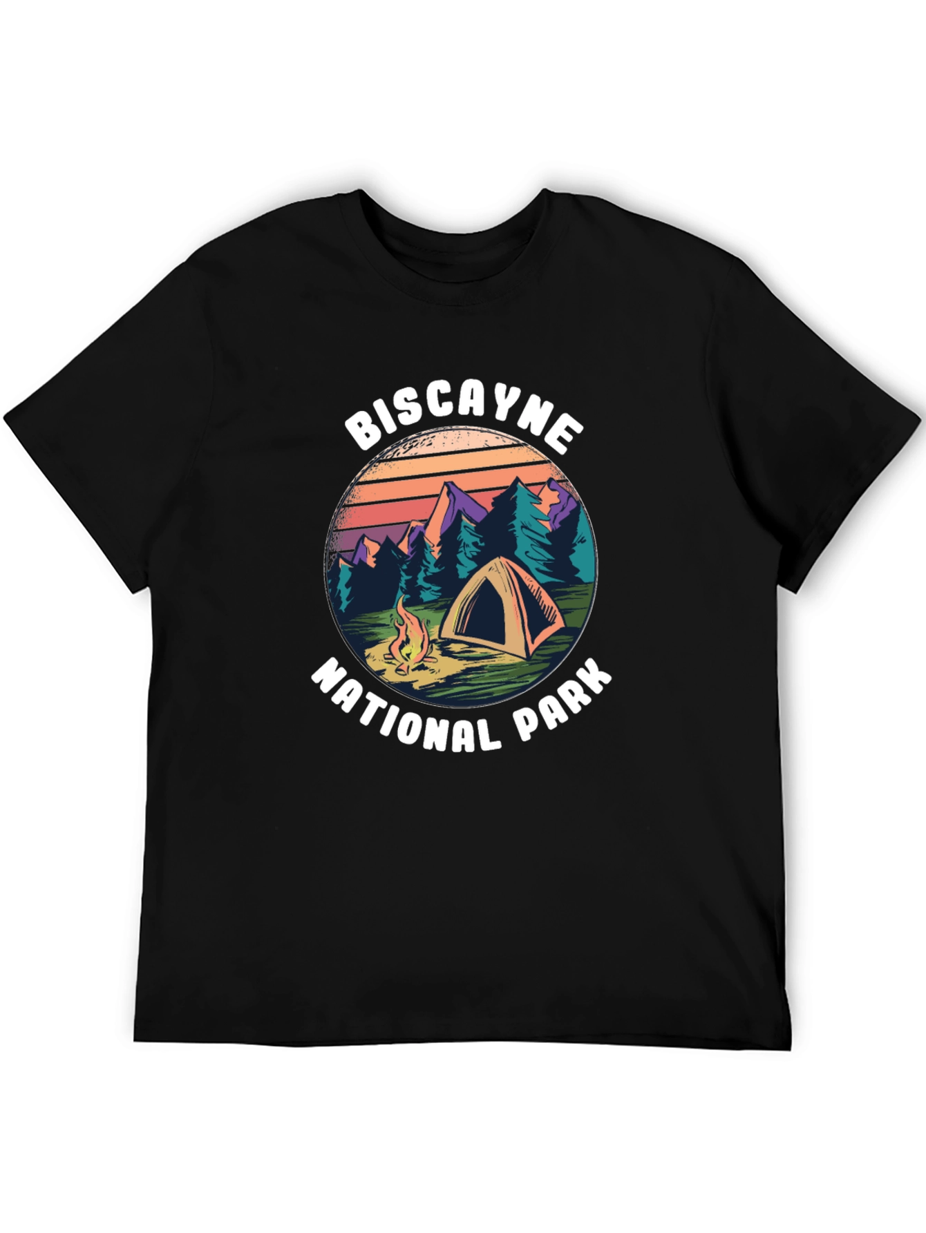 Biscayne National Park Camping T-Shirt