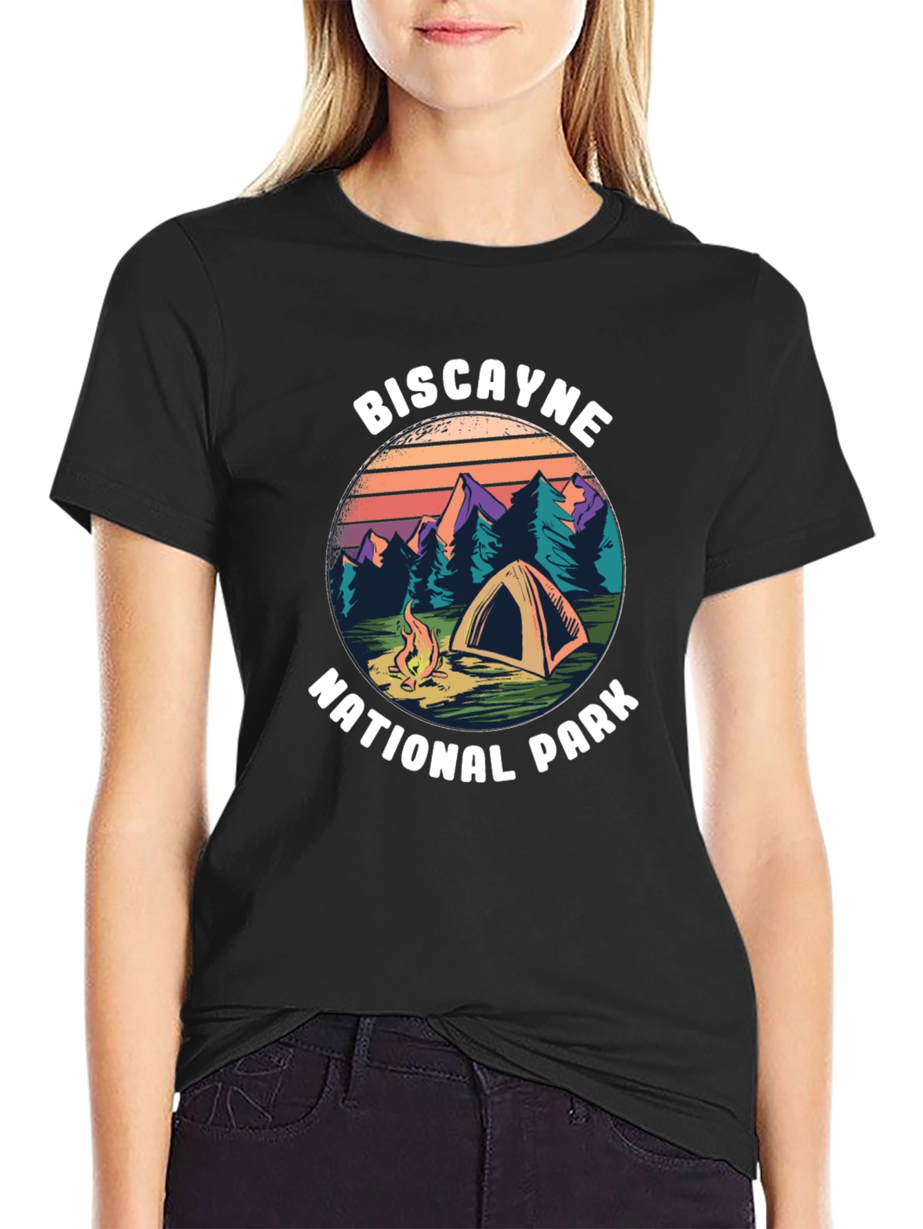 Biscayne National Park Camping T-Shirt