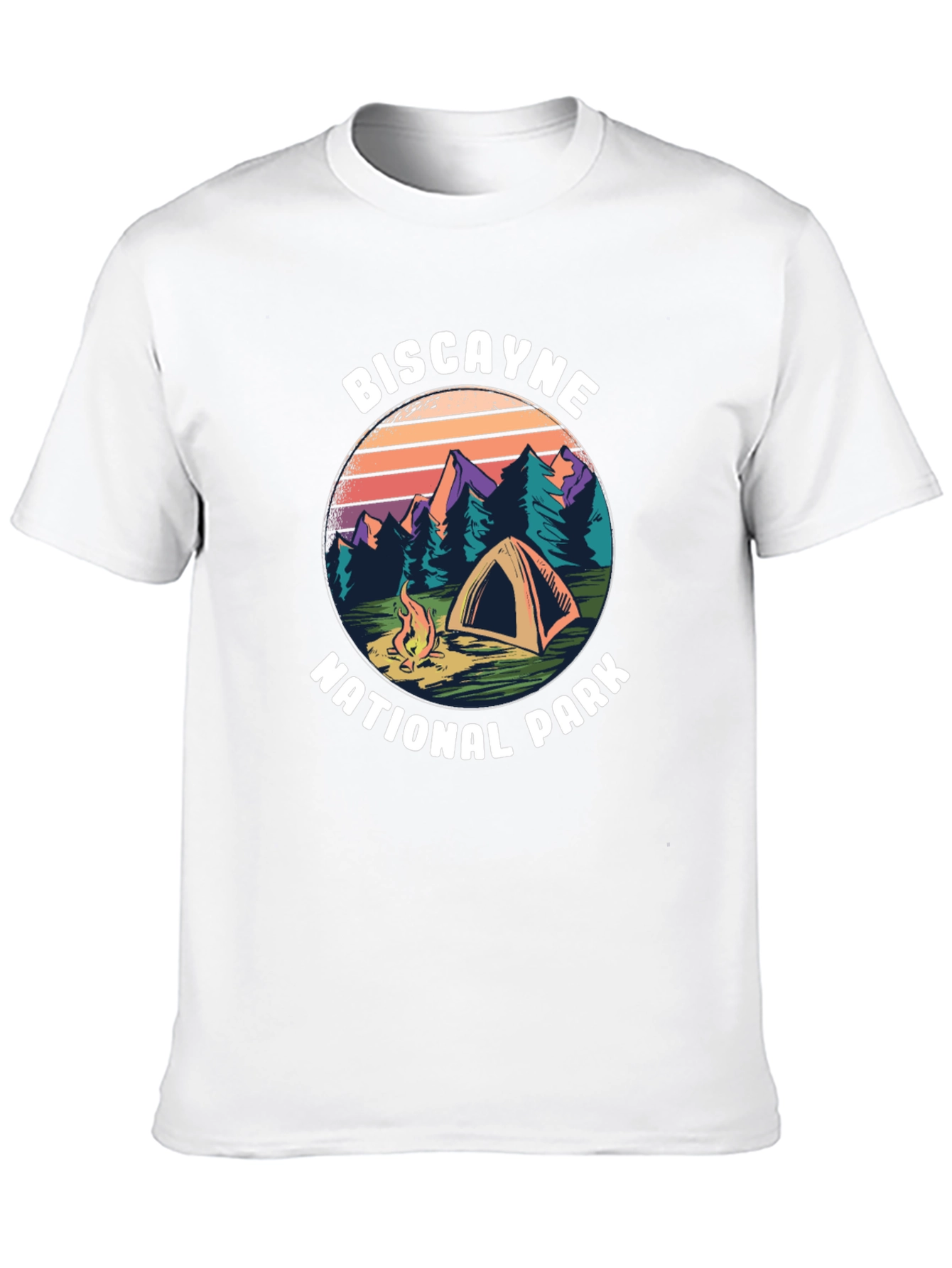 Biscayne National Park Camping T-Shirt
