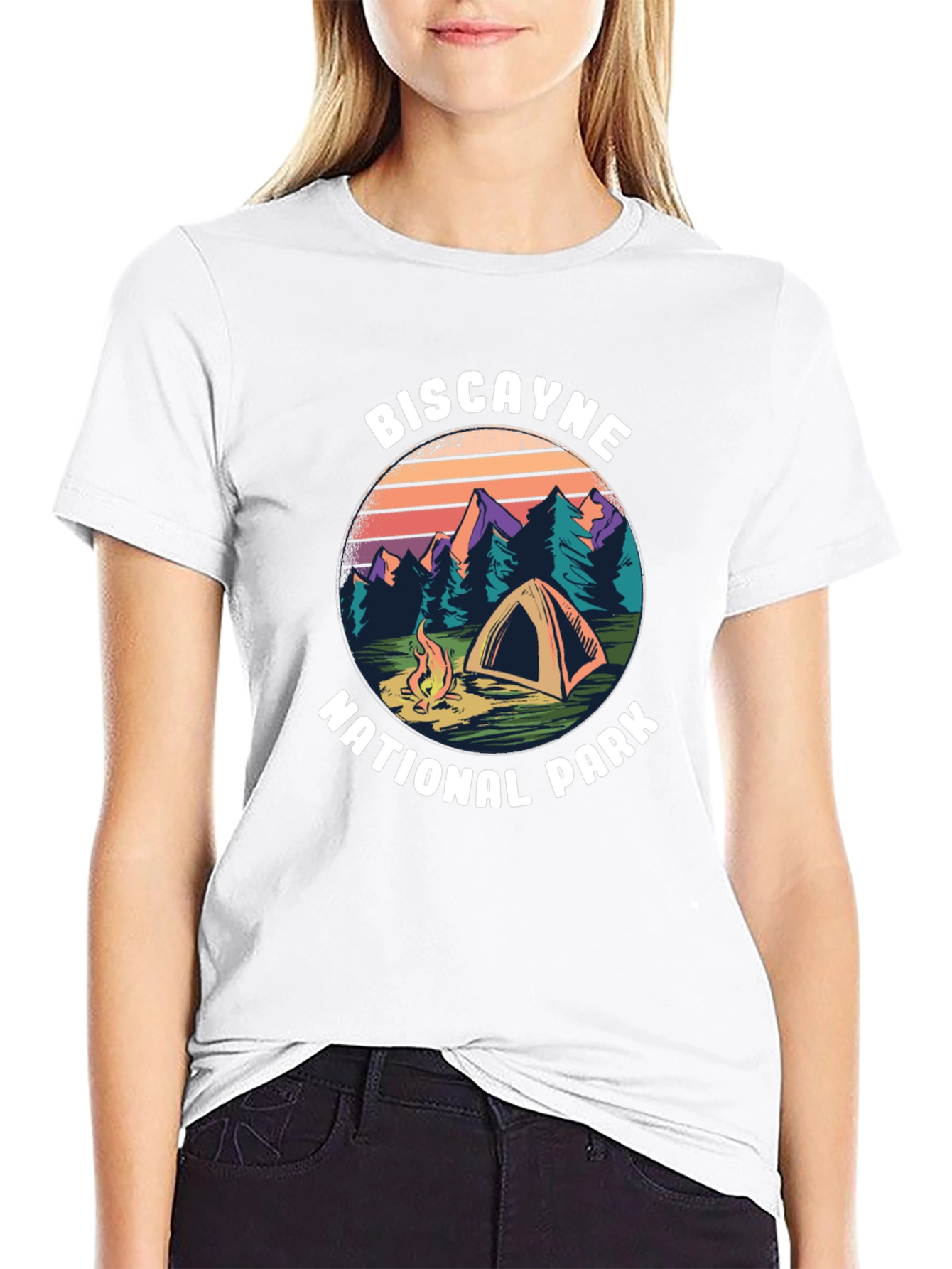 Biscayne National Park Camping T-Shirt