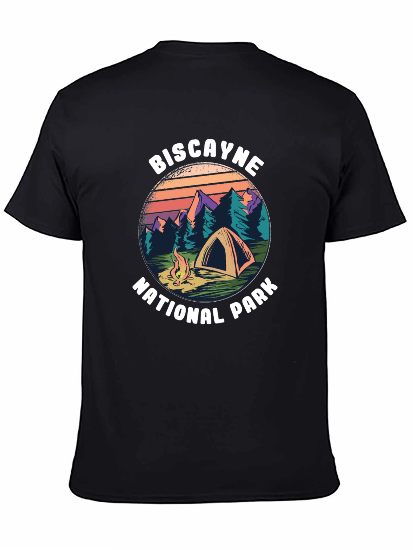 Biscayne National Park Camping T-Shirt