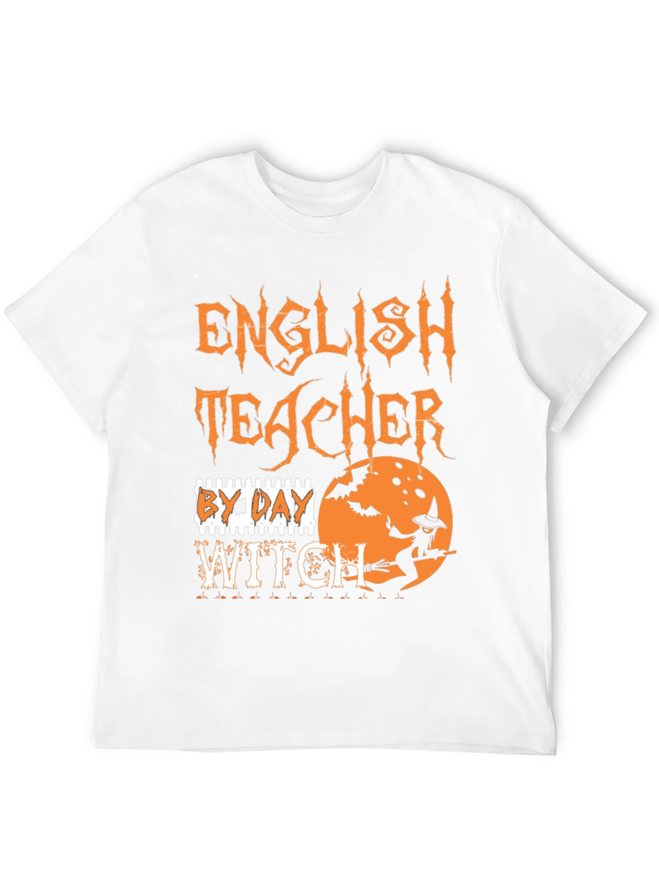 English Teacher Witch Halloween T-Shirt