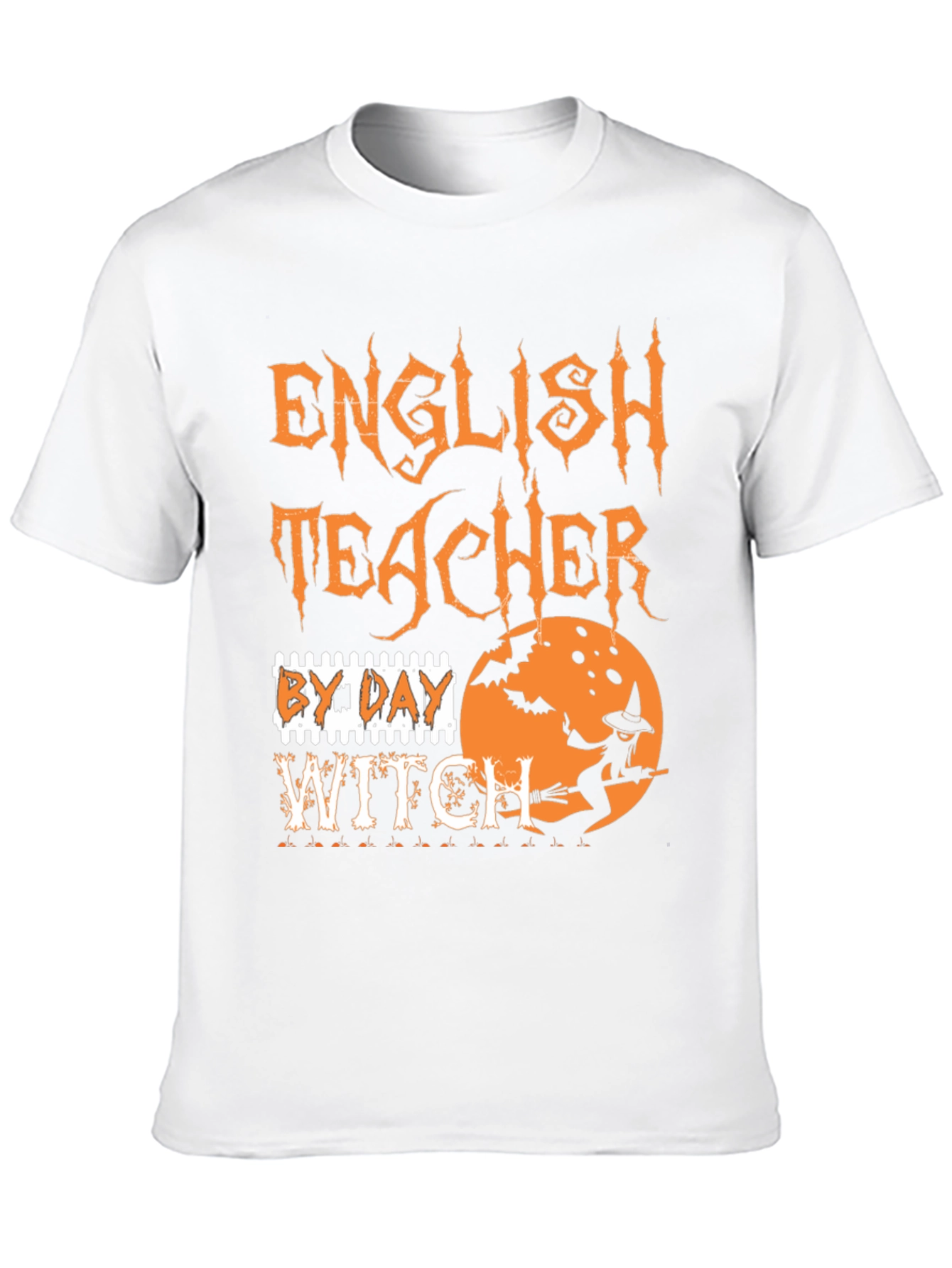 English Teacher Witch Halloween T-Shirt