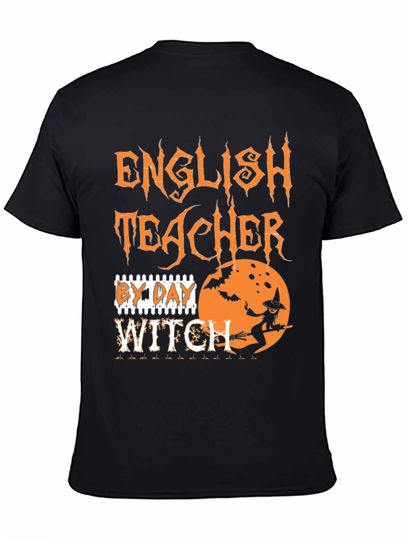 English Teacher Witch Halloween T-Shirt