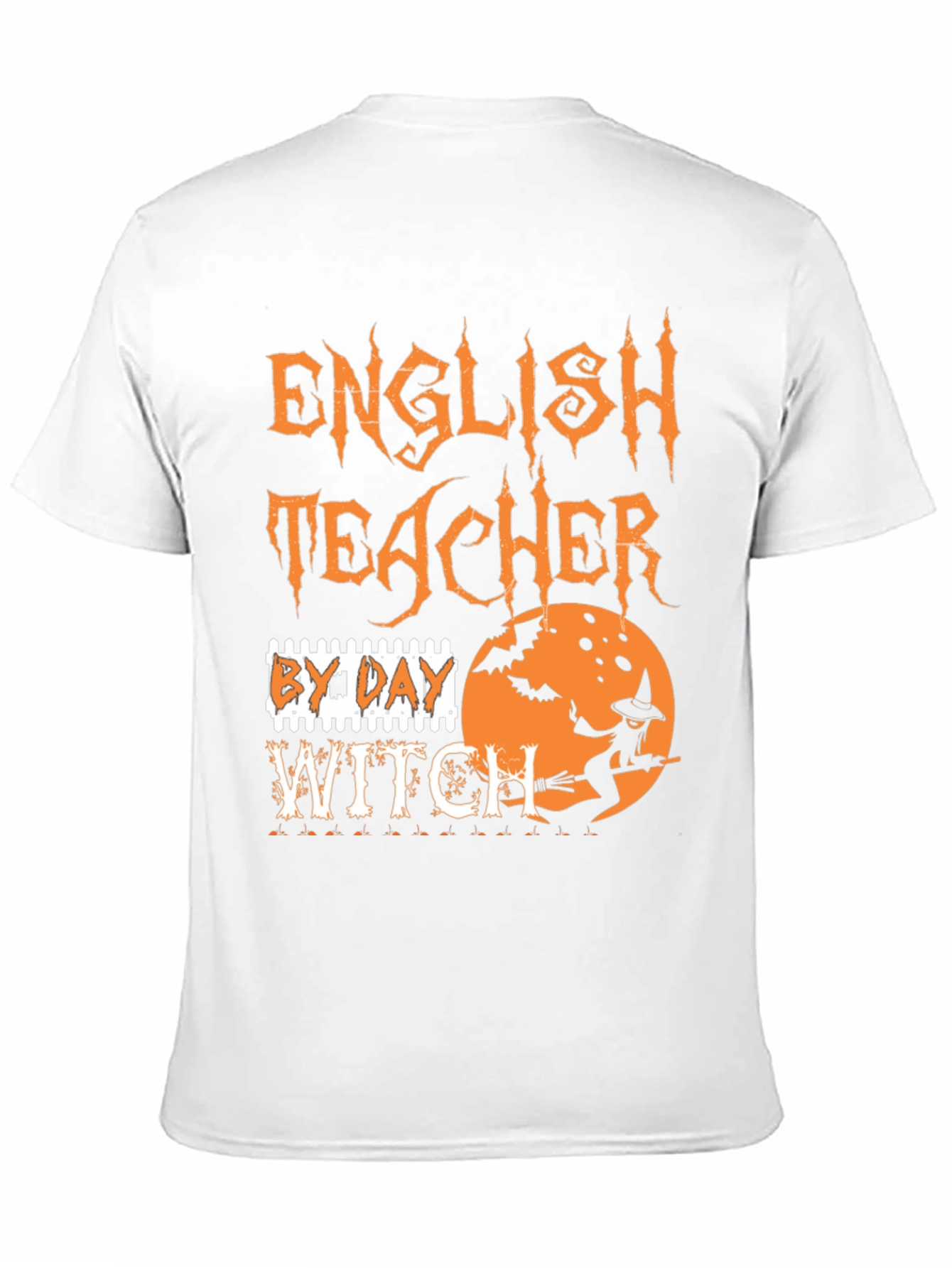 English Teacher Witch Halloween T-Shirt