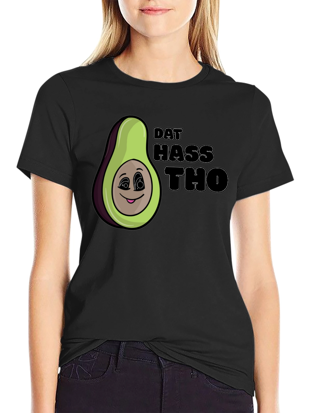 Dat Hass Tho Avocado Graphic T-Shirt