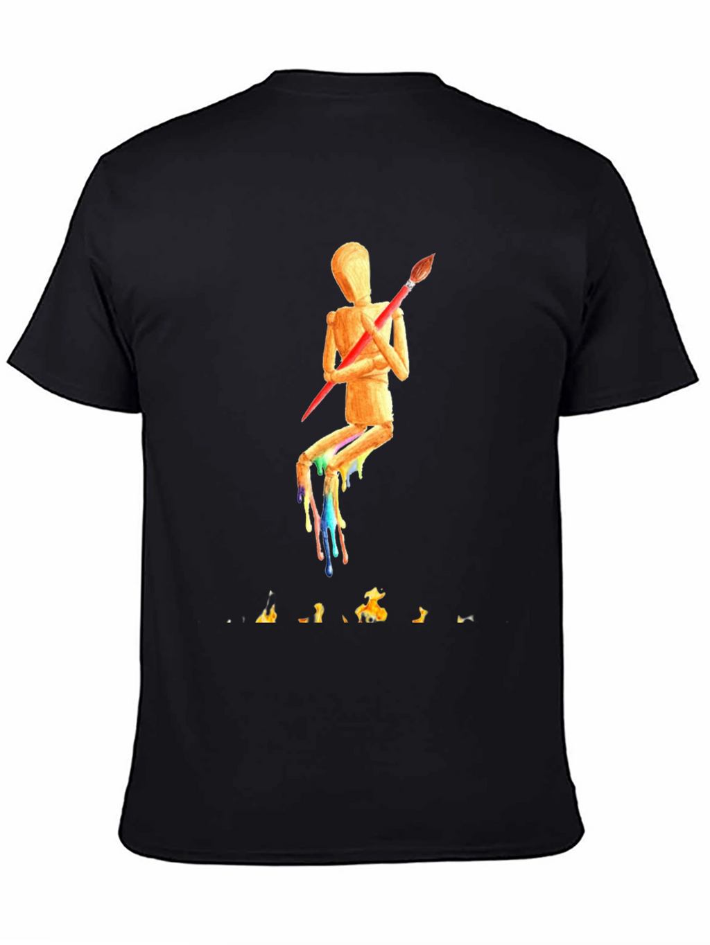 Abstract Artist Mannequin T-Shirt