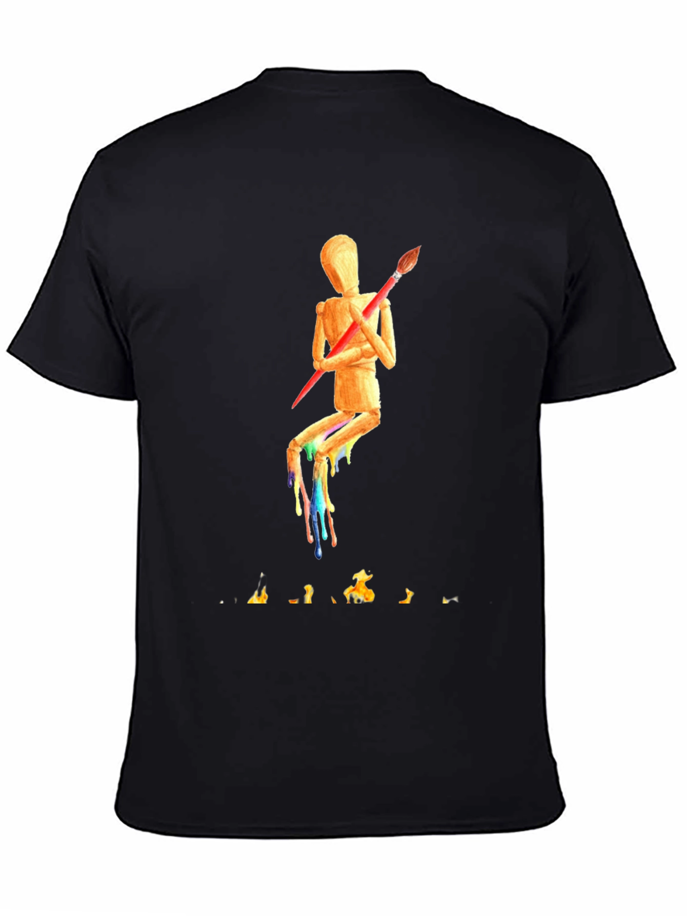 Abstract Artist Mannequin T-Shirt