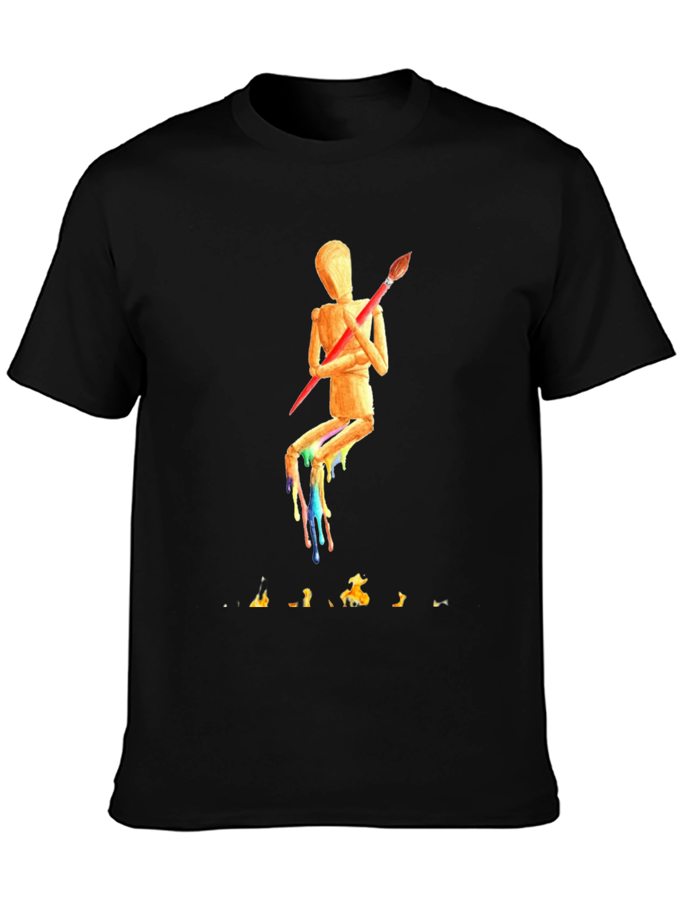 Abstract Artist Mannequin T-Shirt