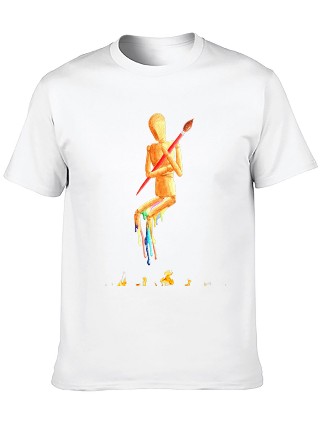 Abstract Artist Mannequin T-Shirt