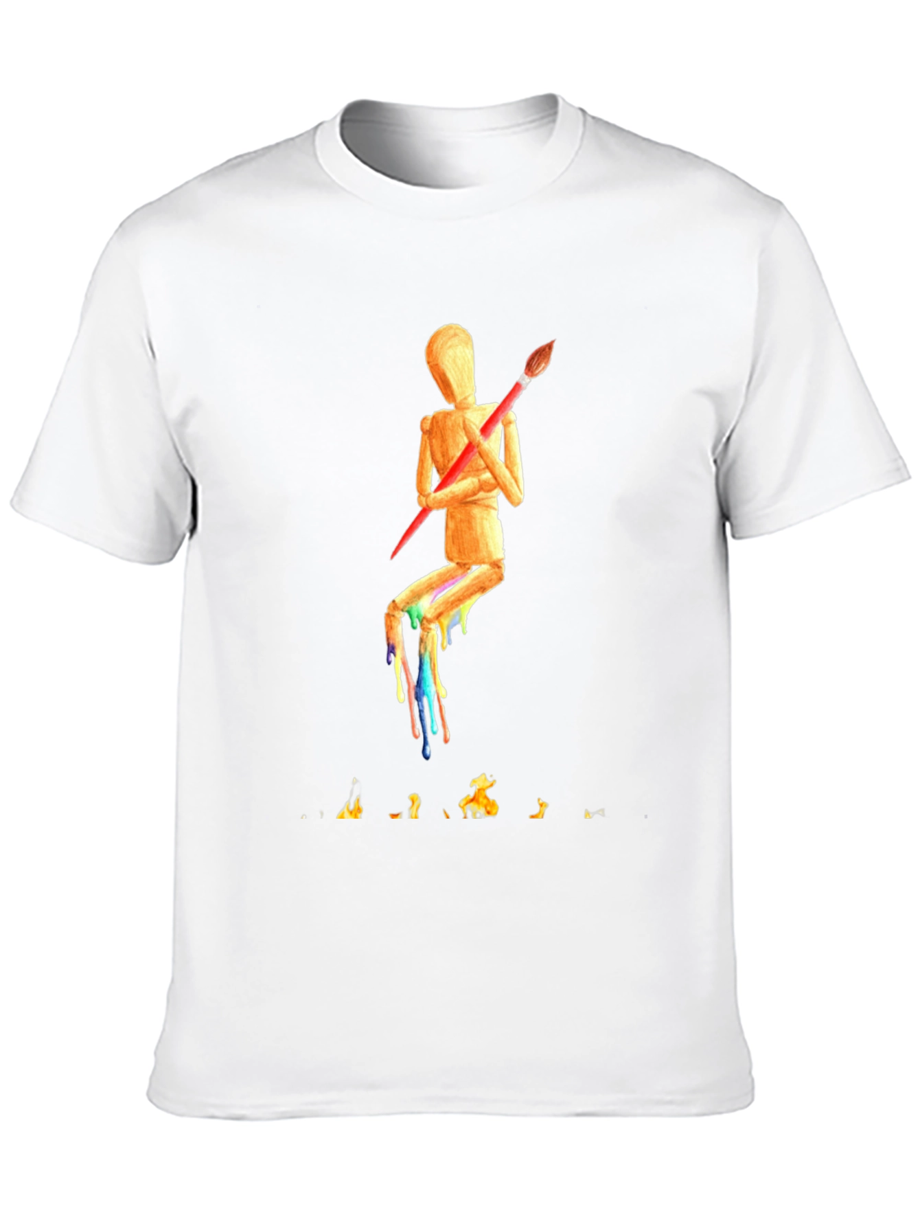 Abstract Artist Mannequin T-Shirt