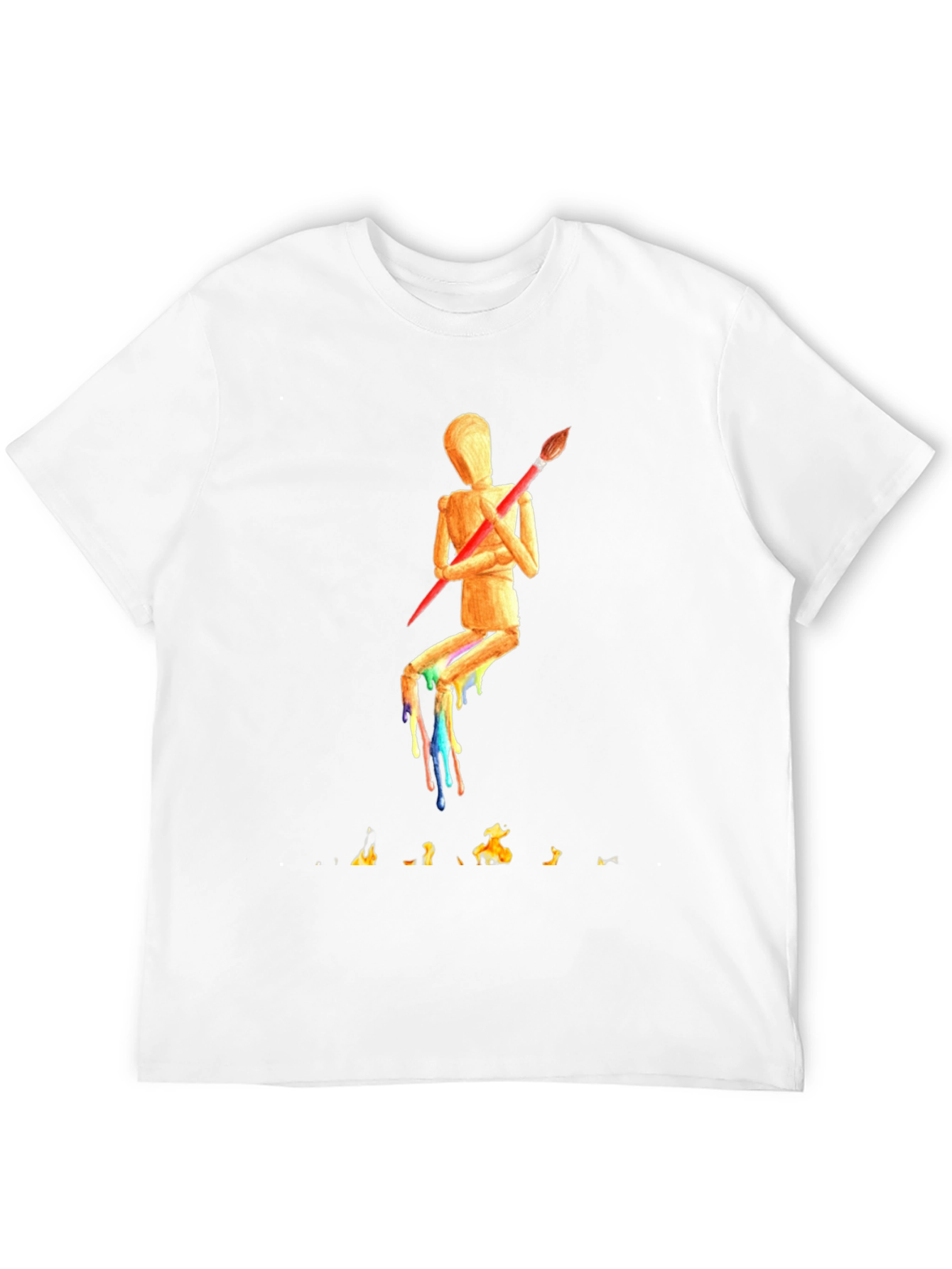 Abstract Artist Mannequin T-Shirt