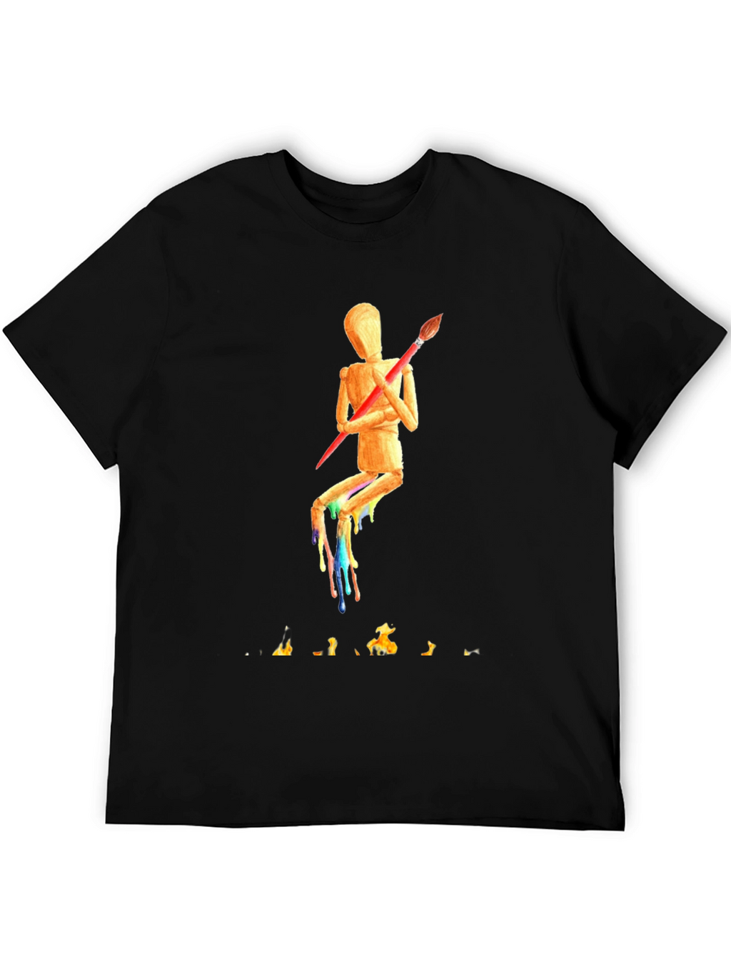 Abstract Artist Mannequin T-Shirt