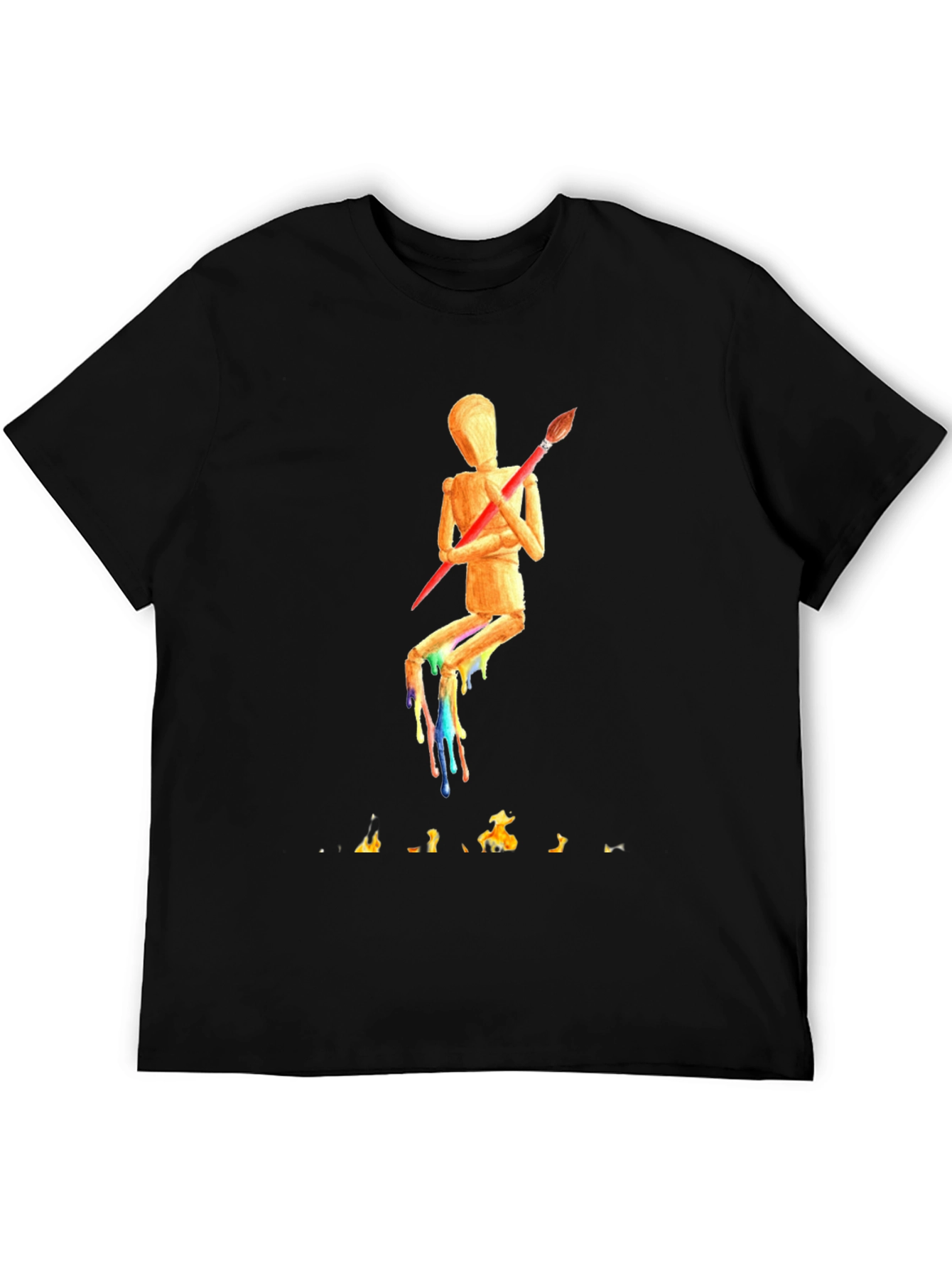Abstract Artist Mannequin T-Shirt