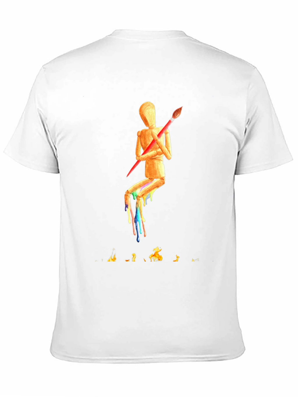 Abstract Artist Mannequin T-Shirt