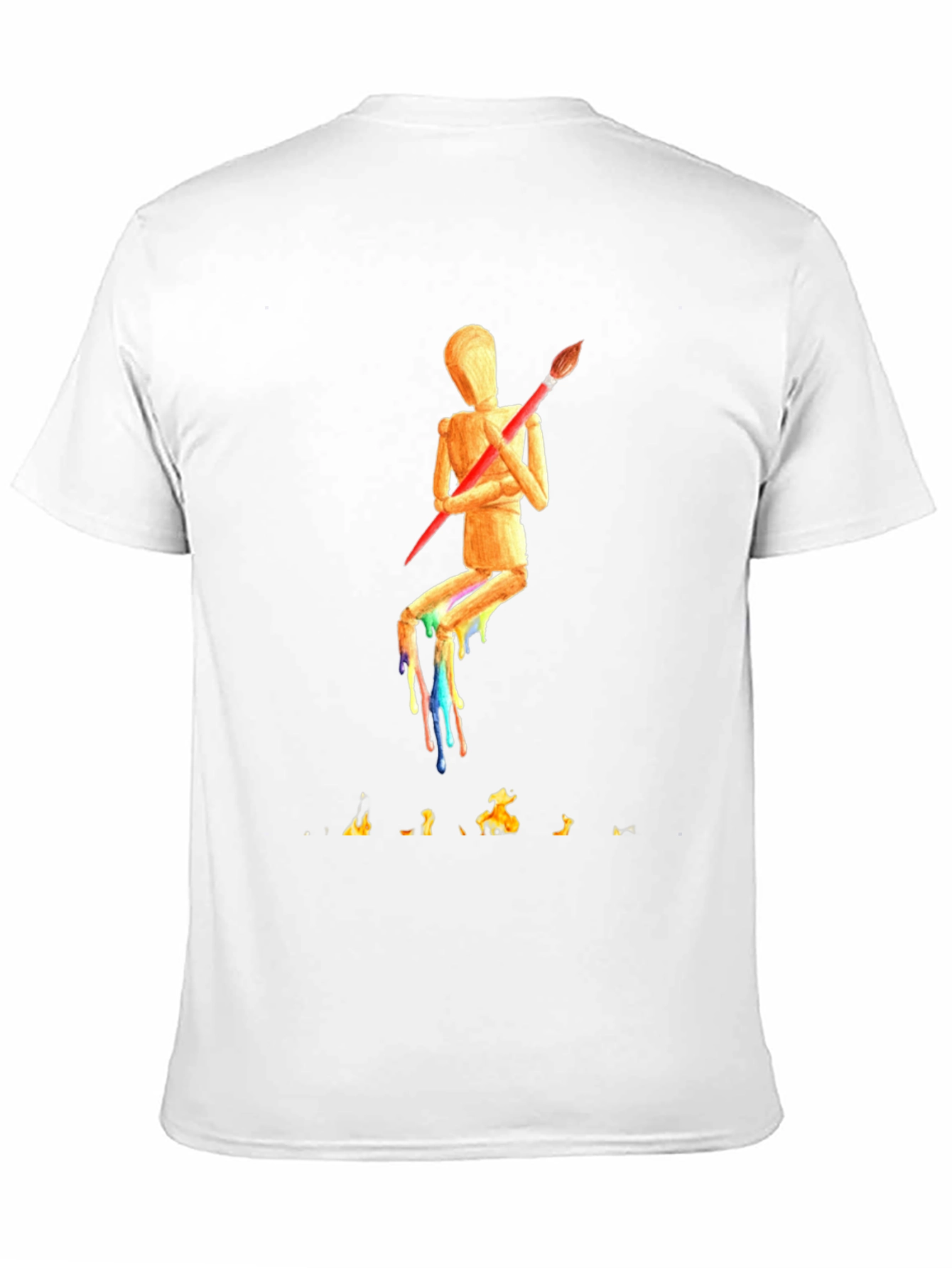 Abstract Artist Mannequin T-Shirt