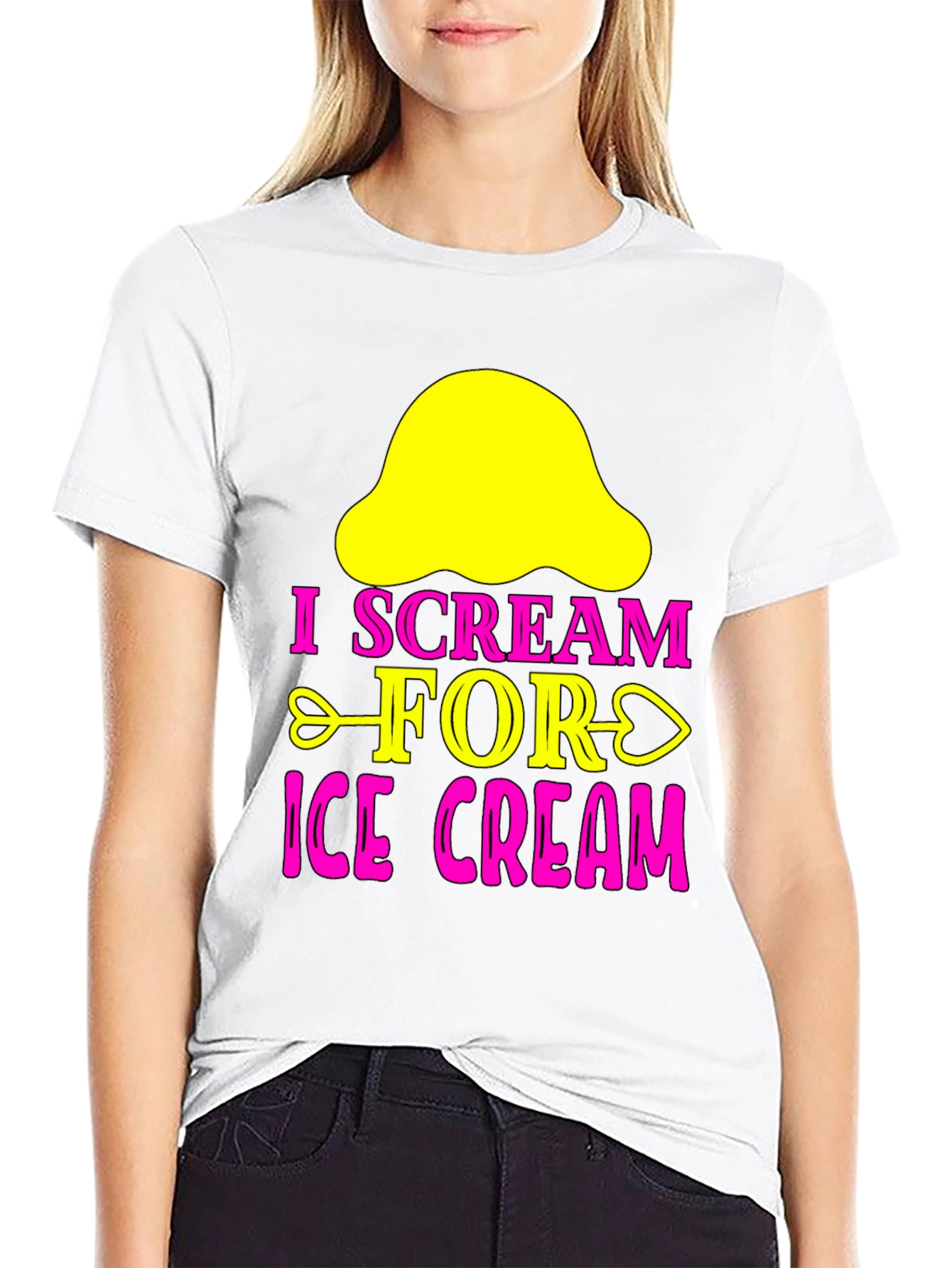 I Scream for Ice Cream Graphic Tee