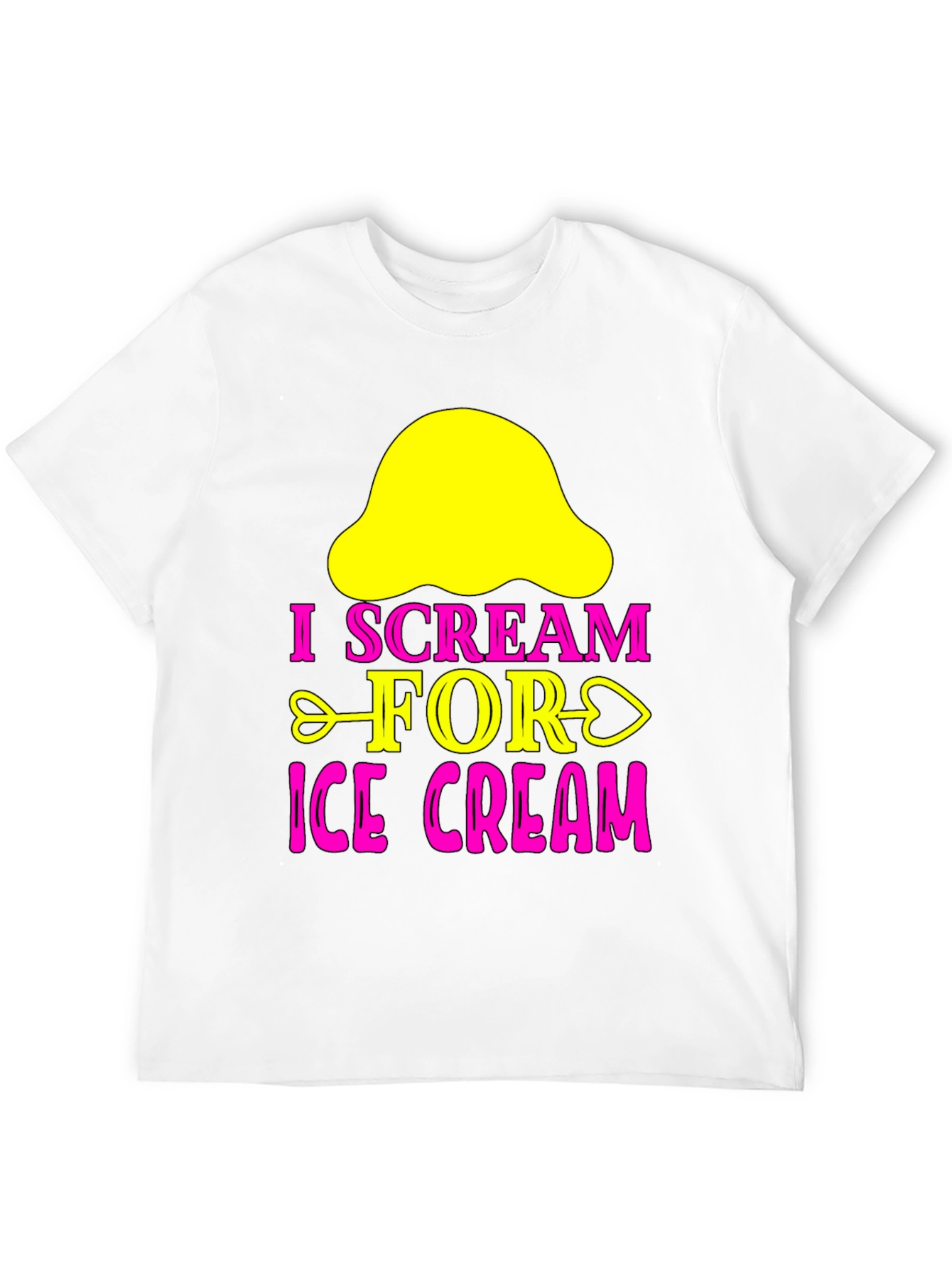 I Scream for Ice Cream Graphic Tee