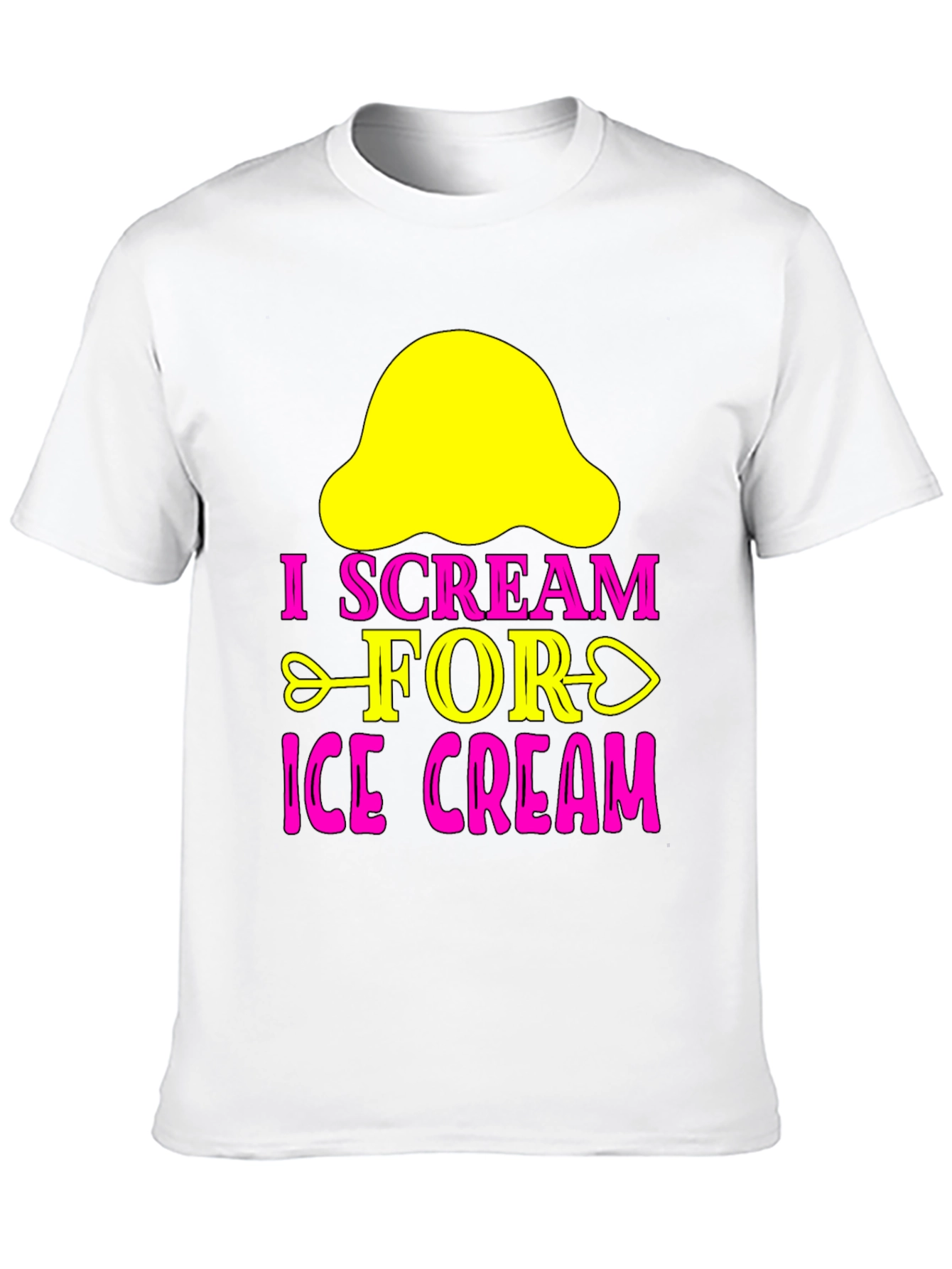 I Scream for Ice Cream Graphic Tee