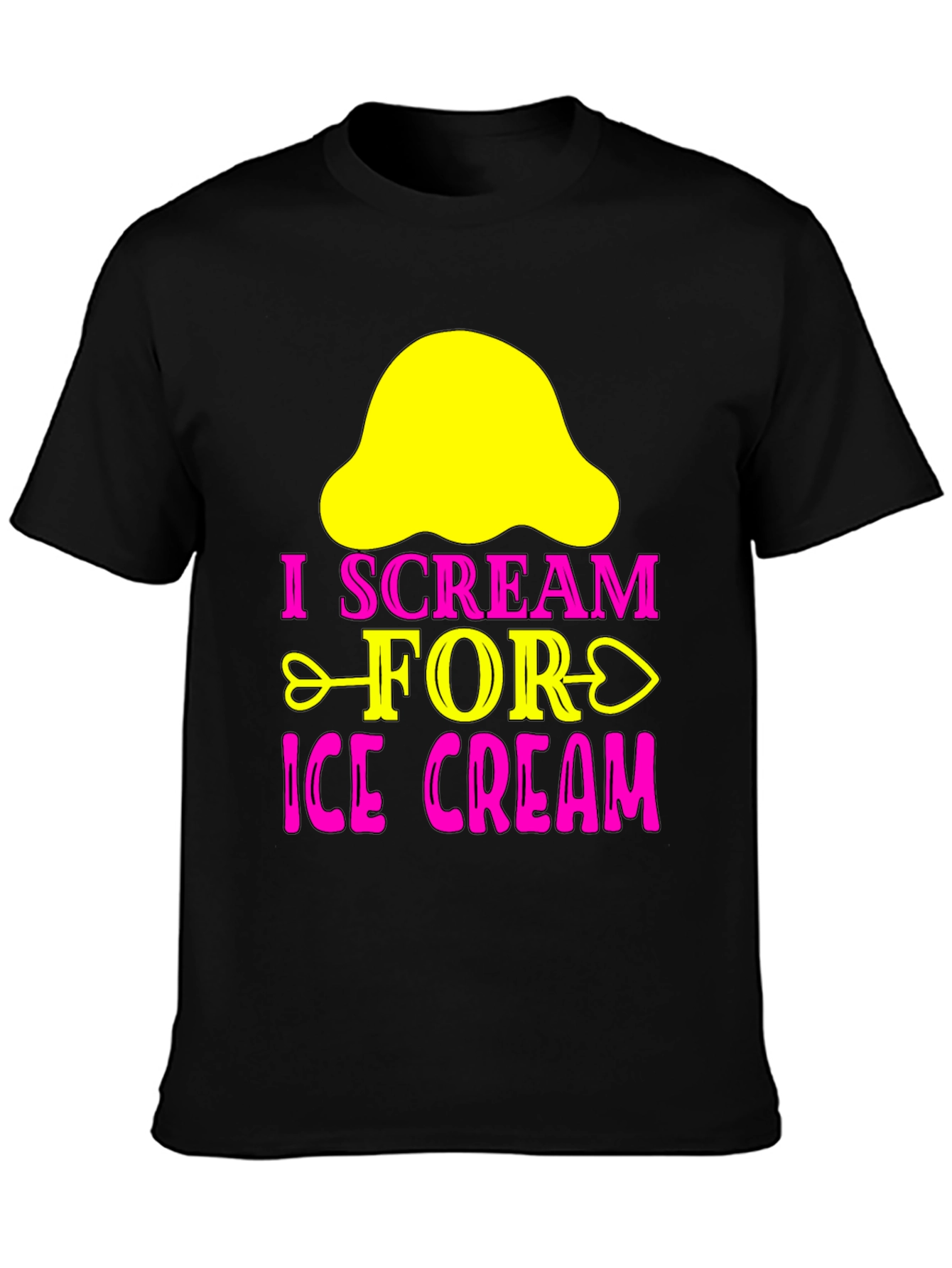 I Scream for Ice Cream Graphic Tee