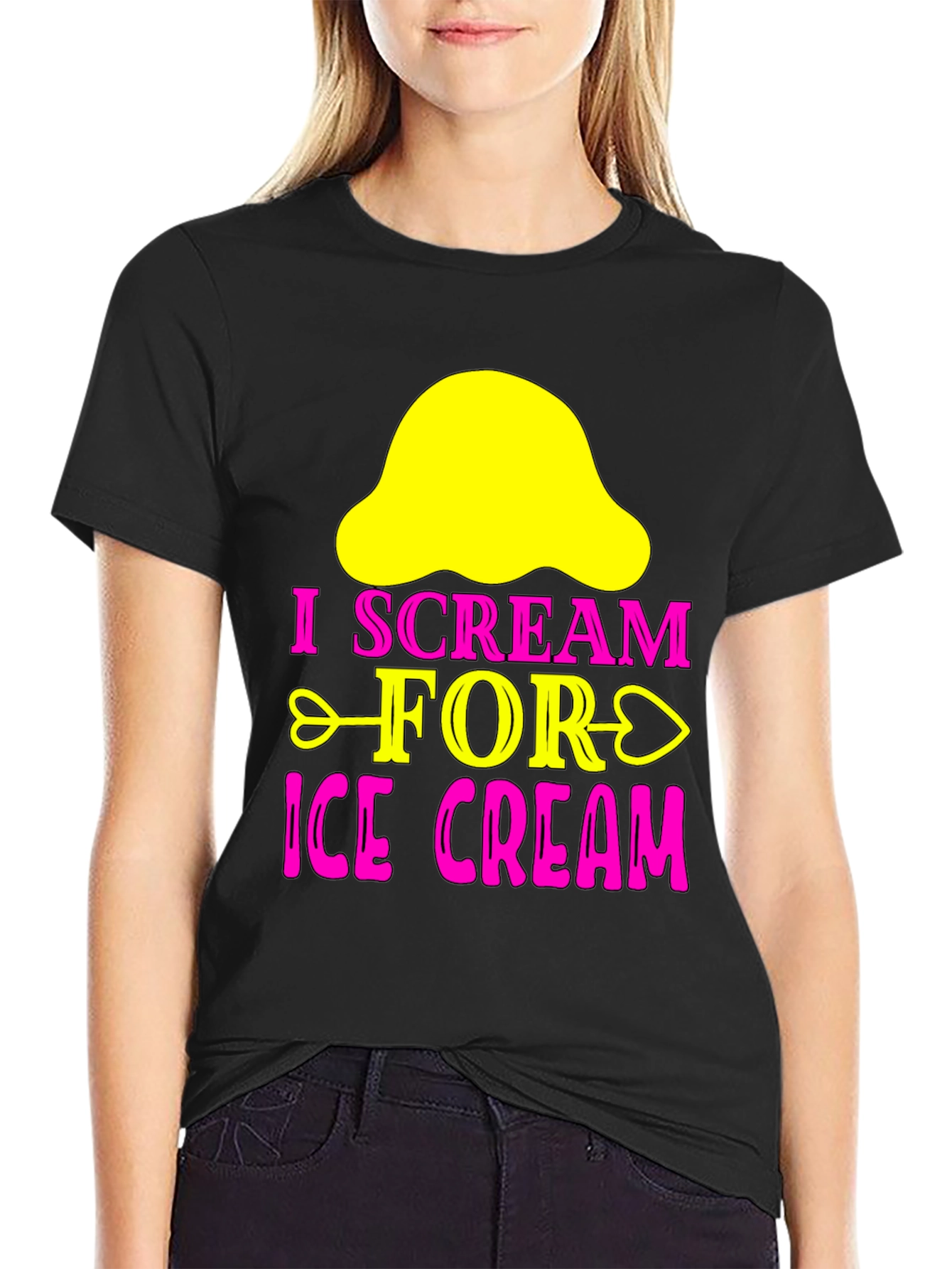 I Scream for Ice Cream Graphic Tee