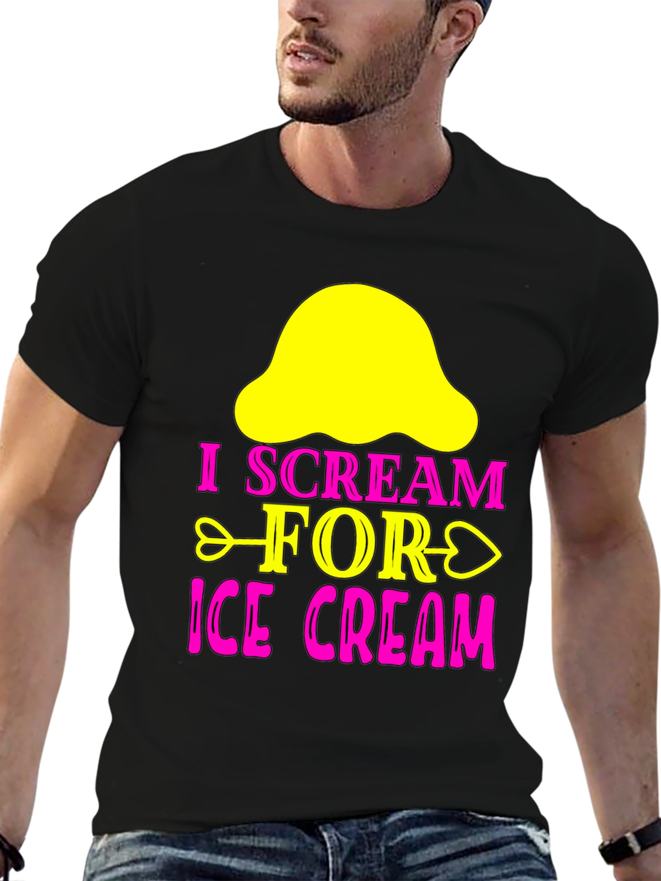 I Scream for Ice Cream Graphic Tee