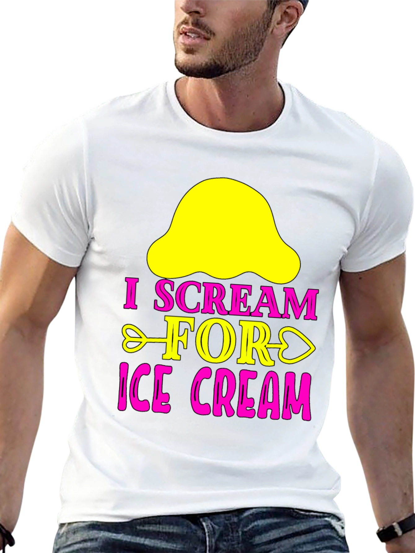 I Scream for Ice Cream Graphic Tee