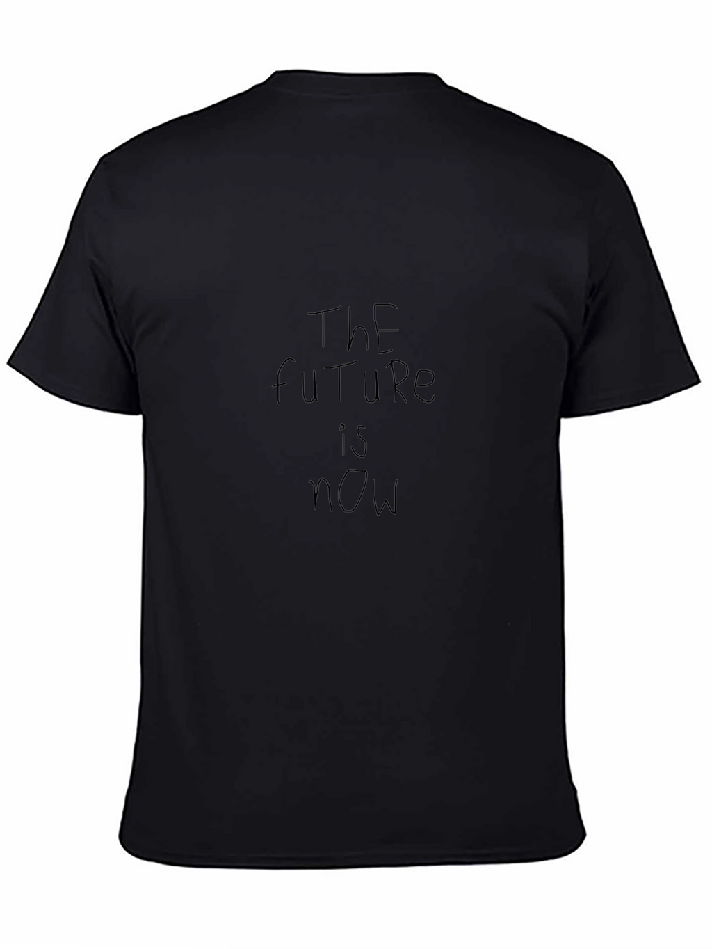 The Future is Now Black T-Shirt