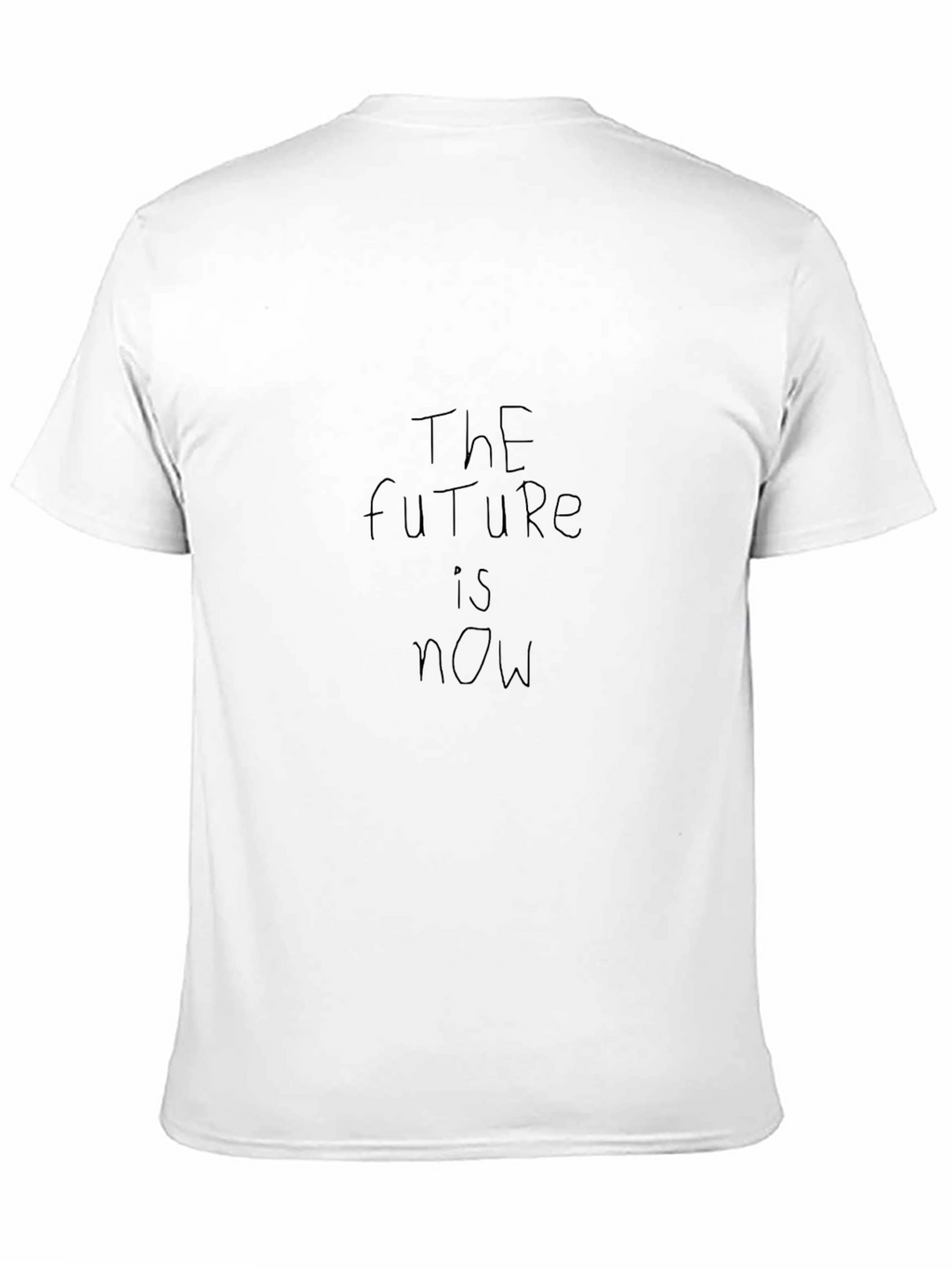 The Future is Now Black T-Shirt