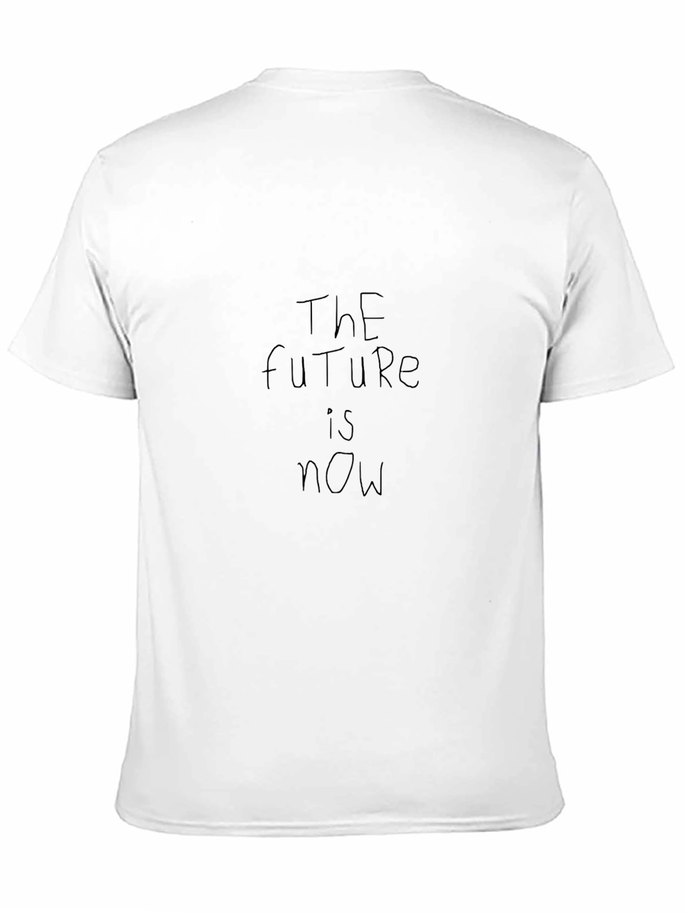 The Future is Now Black T-Shirt