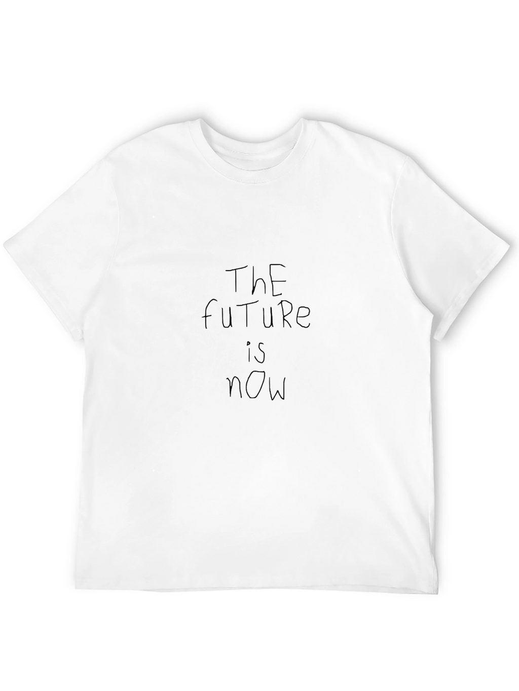 The Future is Now Black T-Shirt
