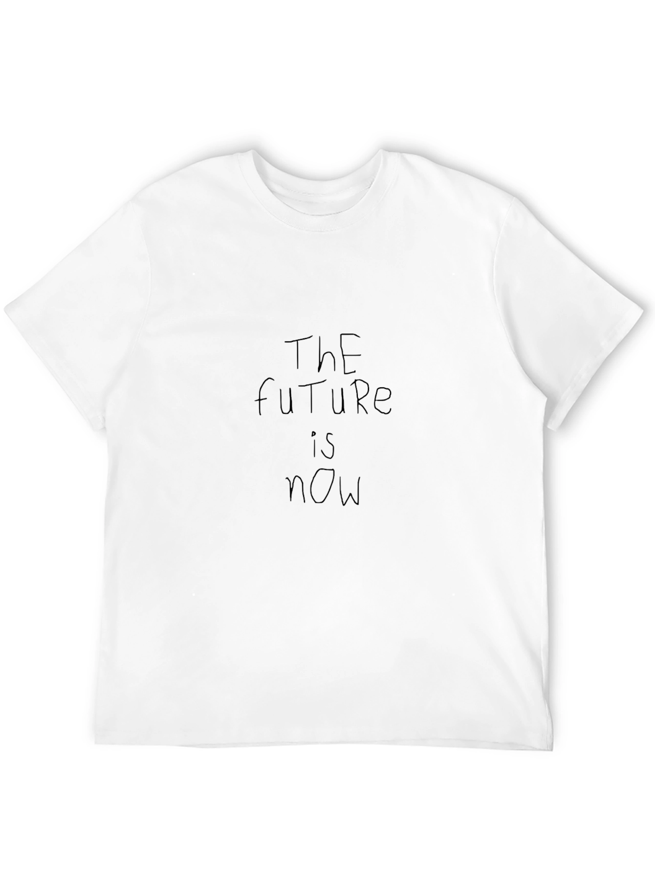 The Future is Now Black T-Shirt