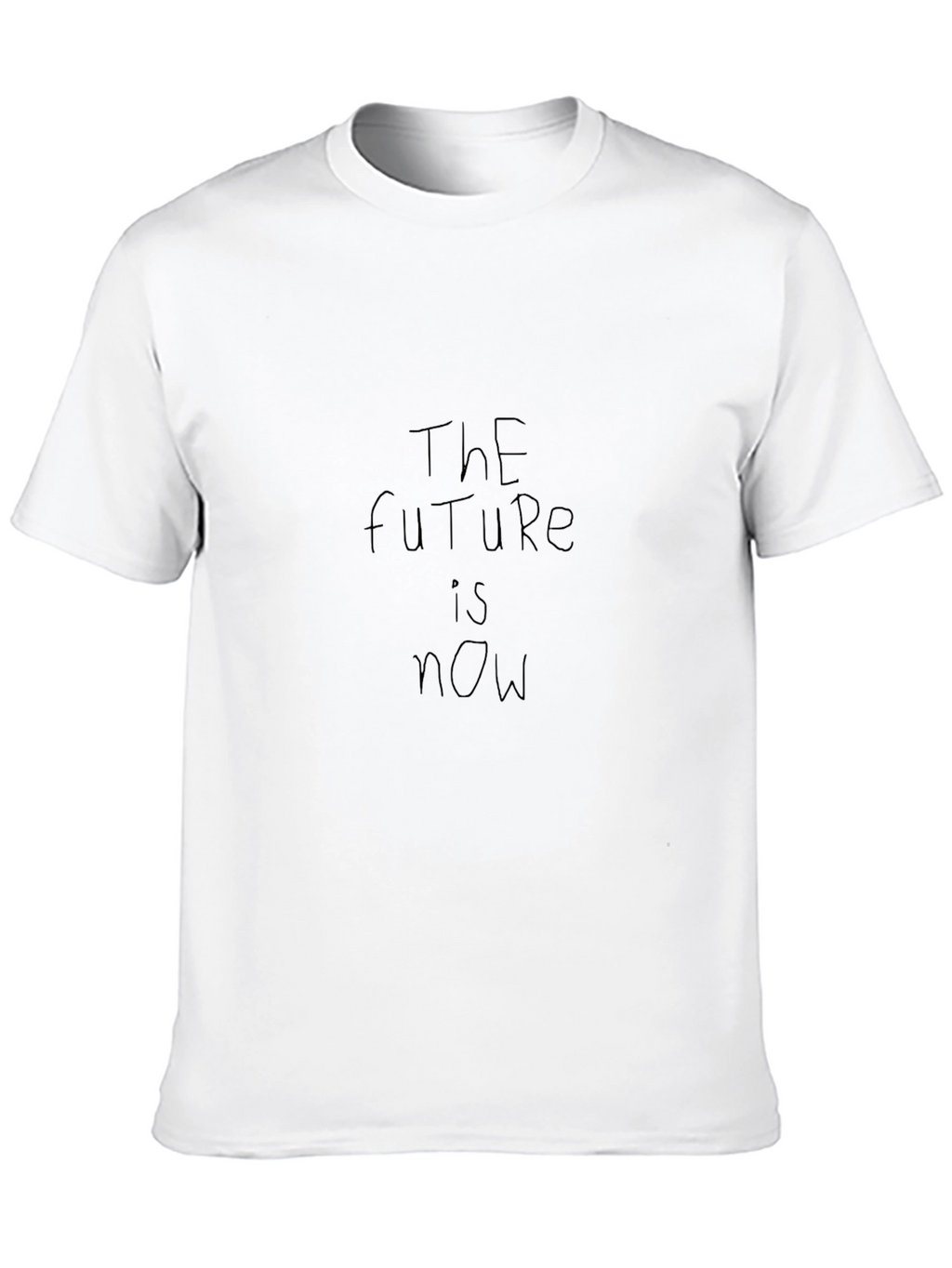 The Future is Now Black T-Shirt