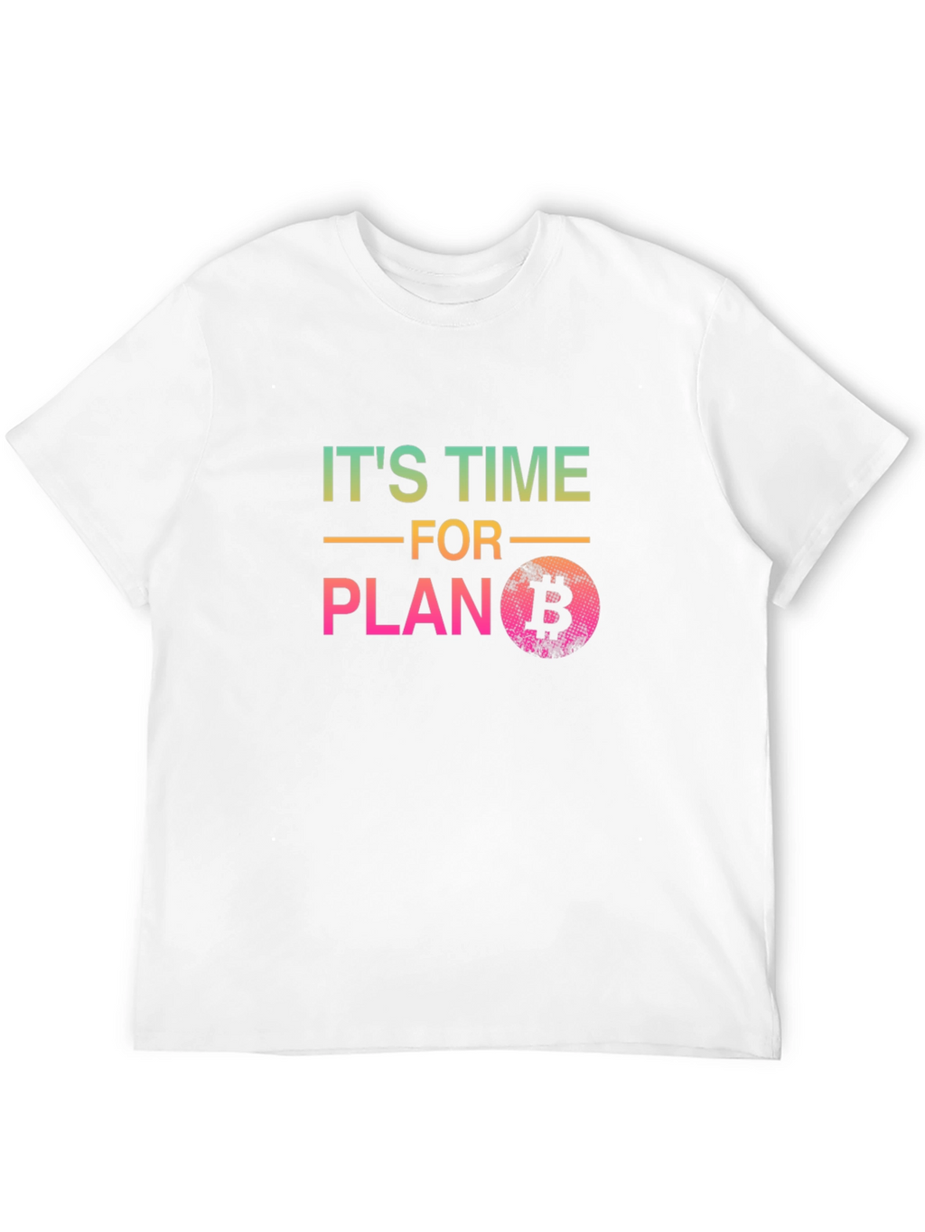 Bitcoin Plan B Black T-Shirt