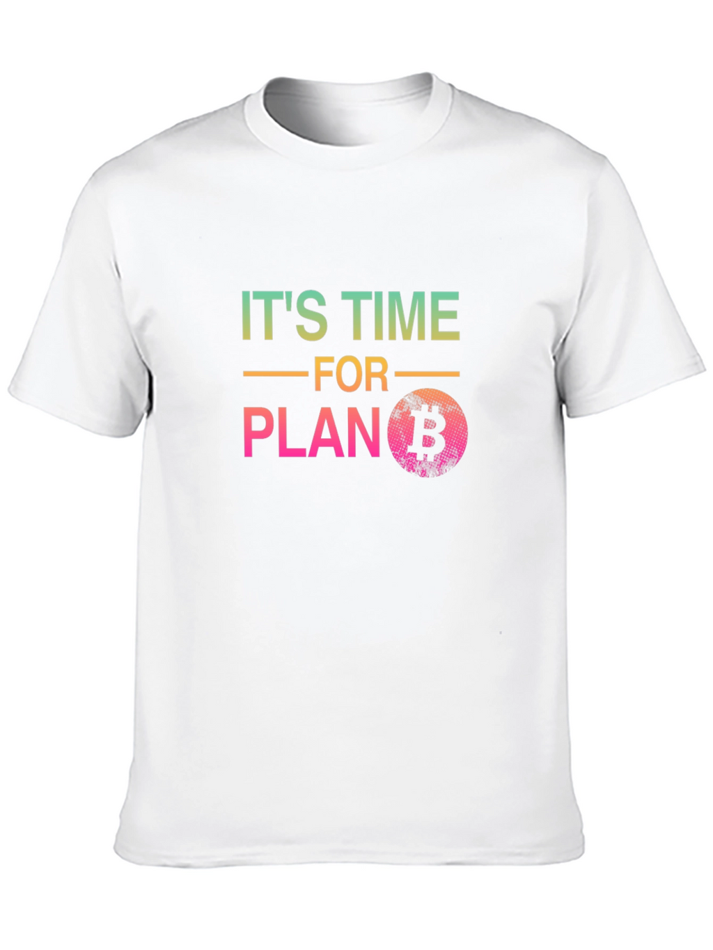 Bitcoin Plan B Black T-Shirt