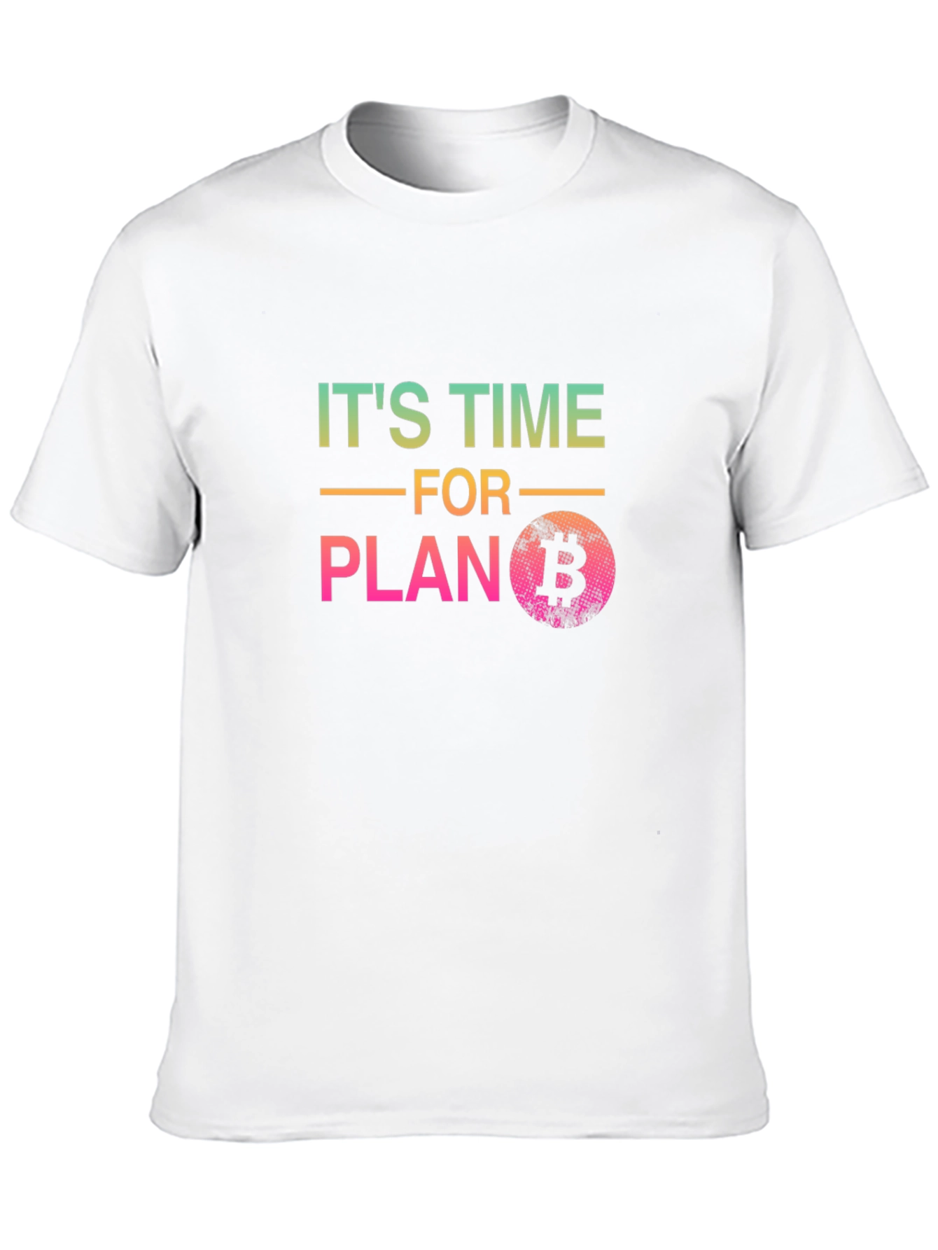 Bitcoin Plan B Black T-Shirt