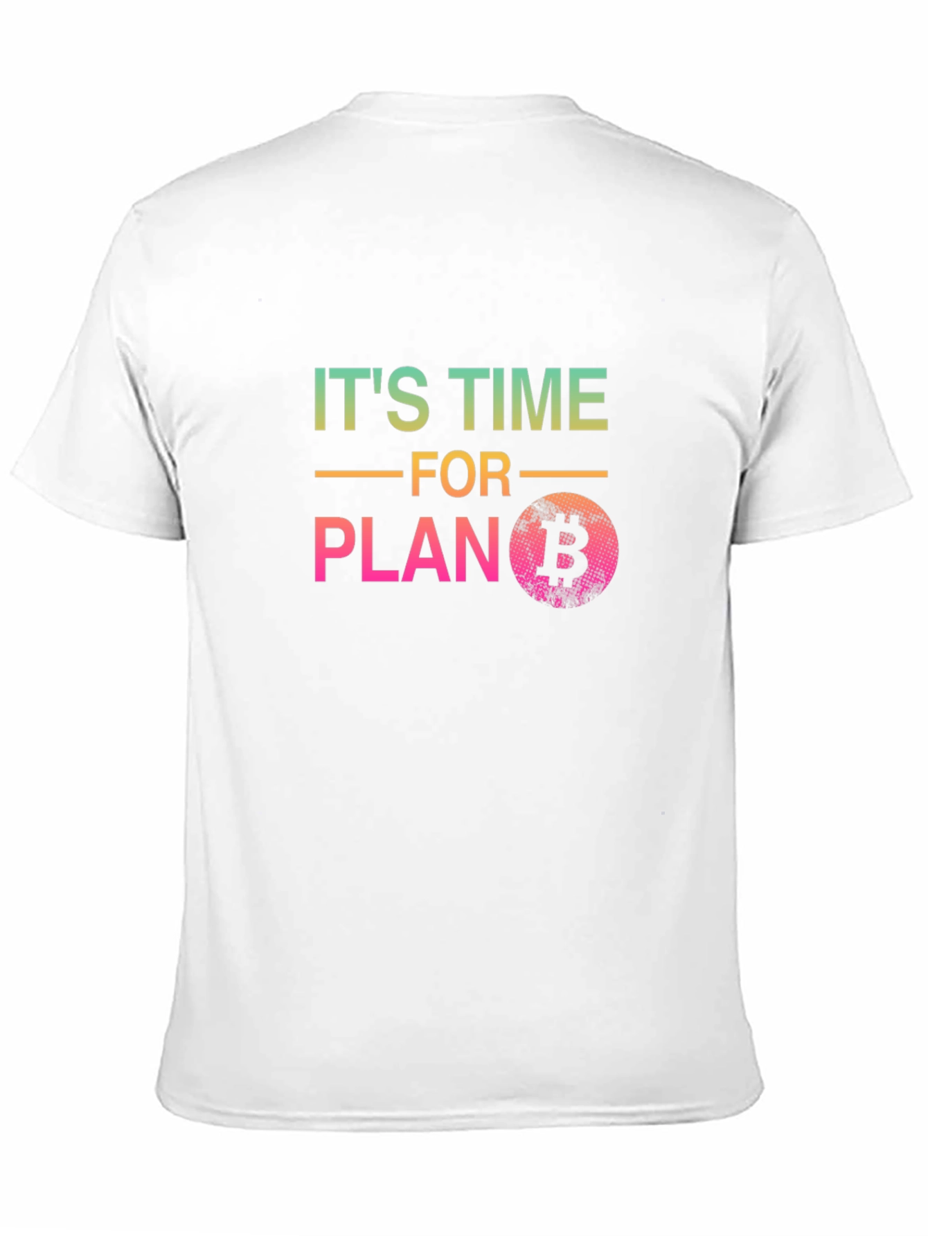 Bitcoin Plan B Black T-Shirt