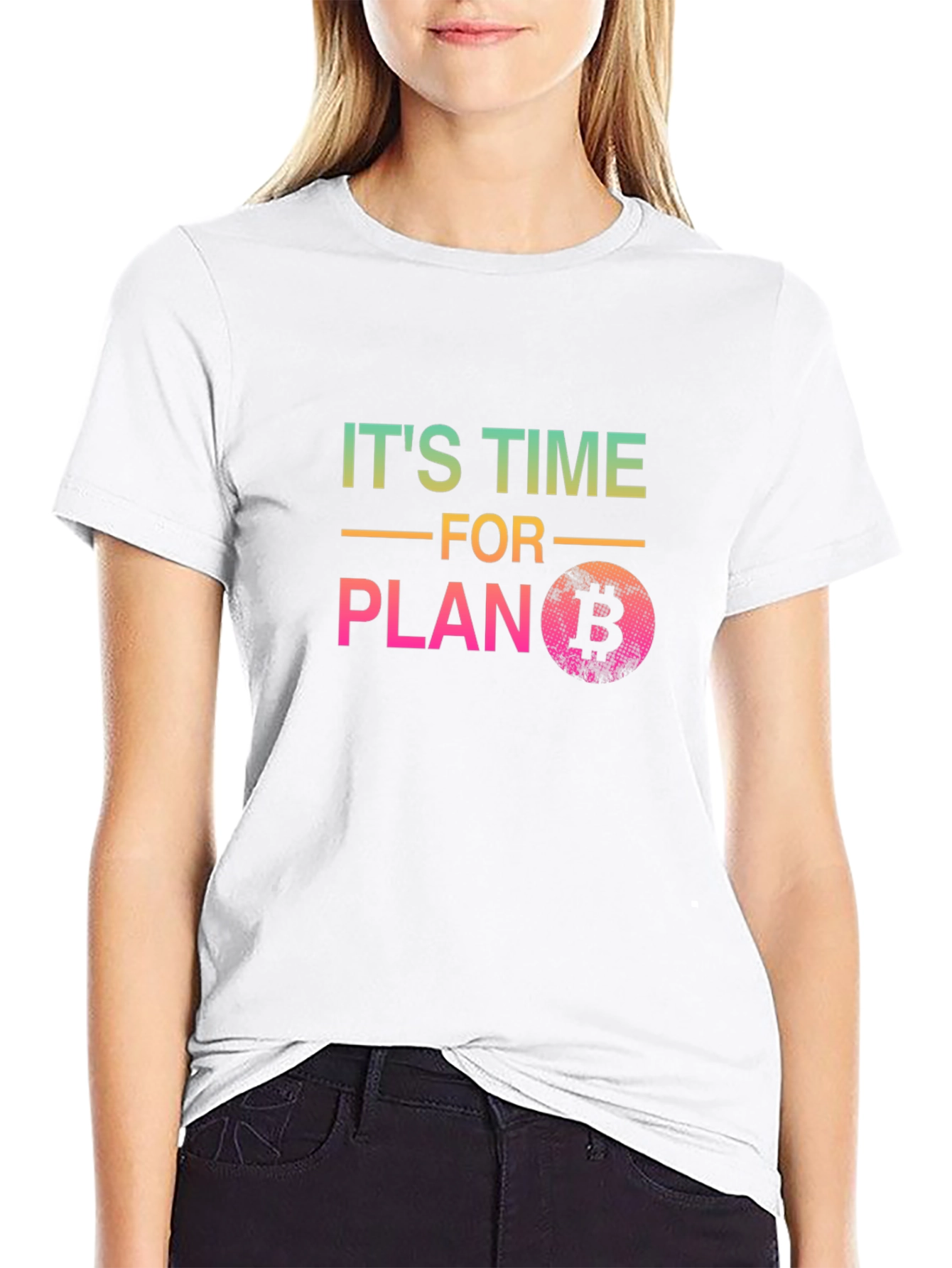 Bitcoin Plan B Black T-Shirt