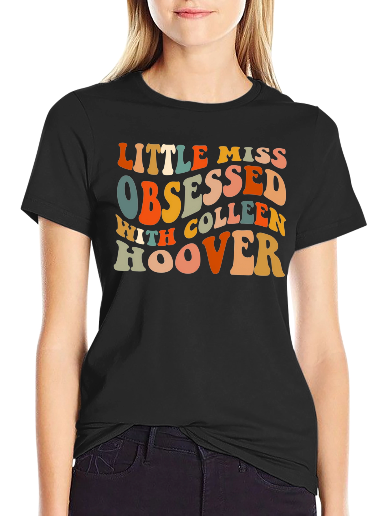 Little Miss Obsessed With Colleen Hoover Graphic Tee