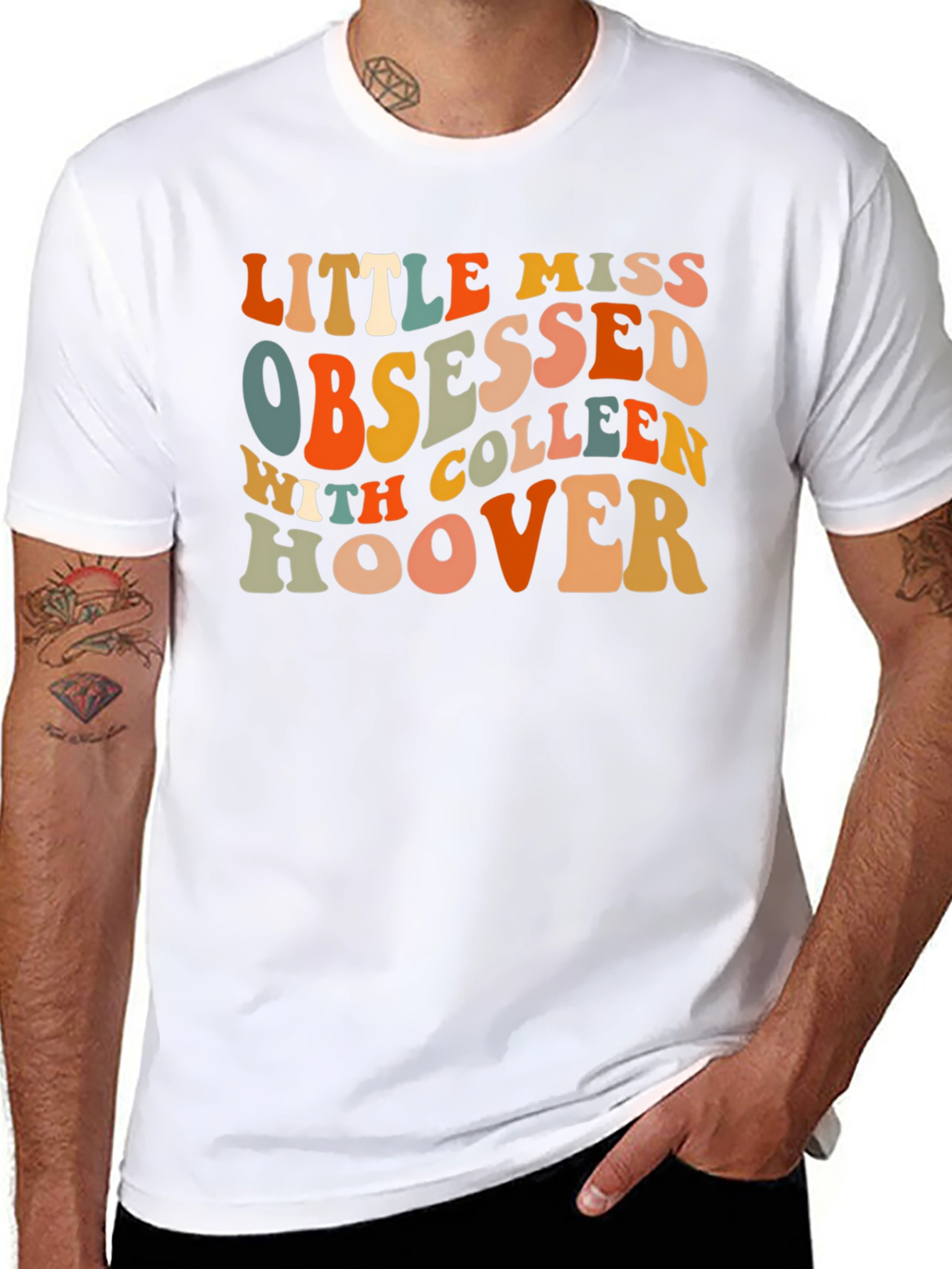 Little Miss Obsessed With Colleen Hoover Graphic Tee