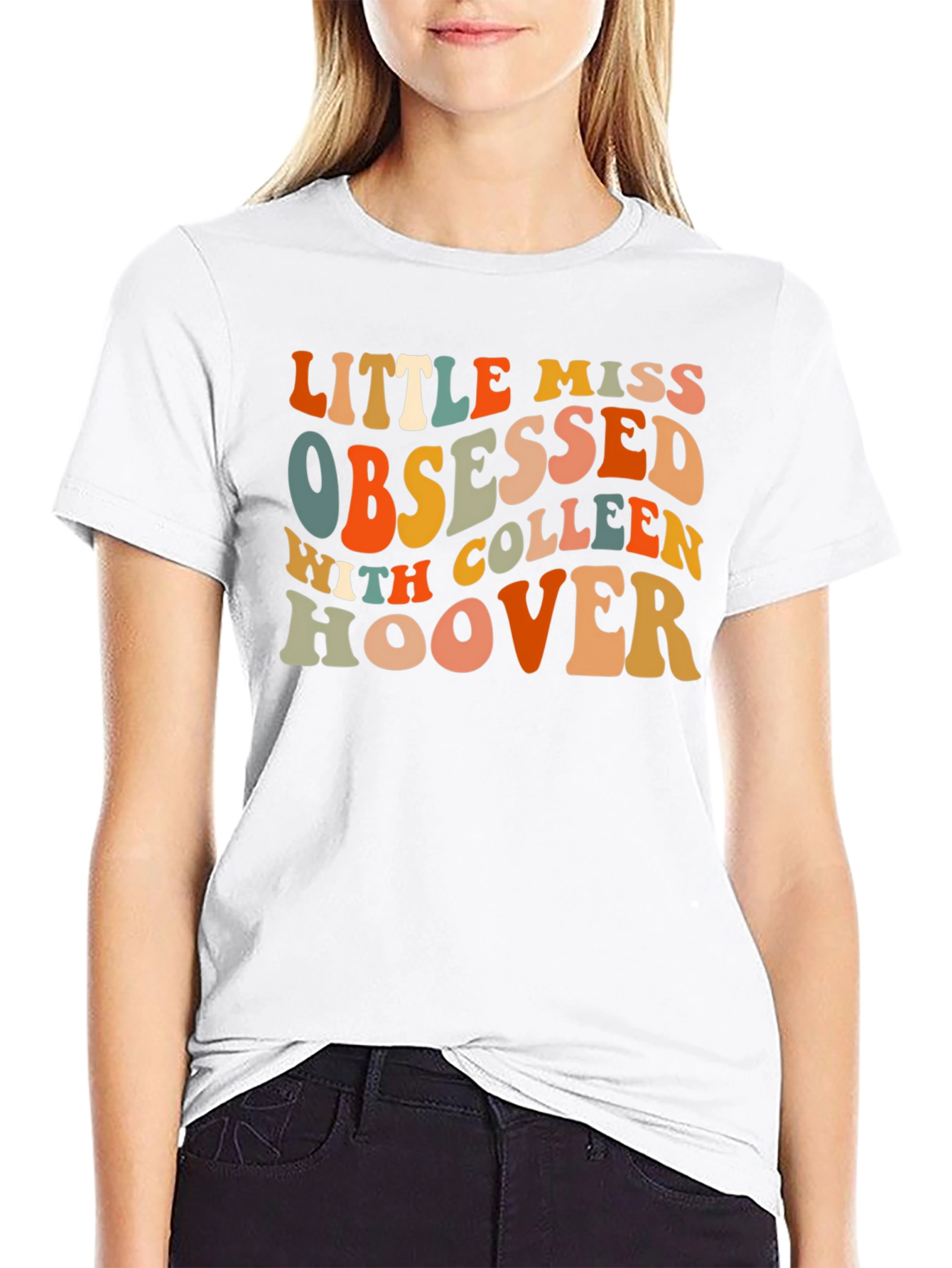 Little Miss Obsessed With Colleen Hoover Graphic Tee