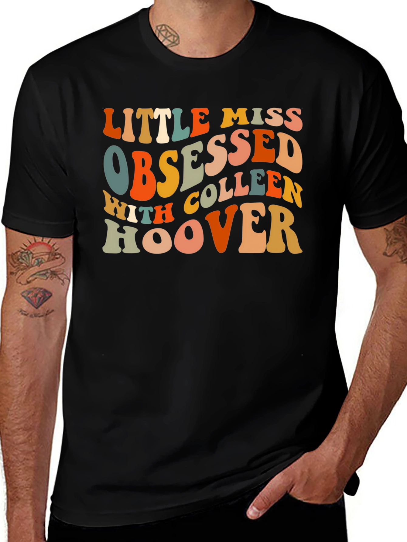 Little Miss Obsessed With Colleen Hoover Graphic Tee