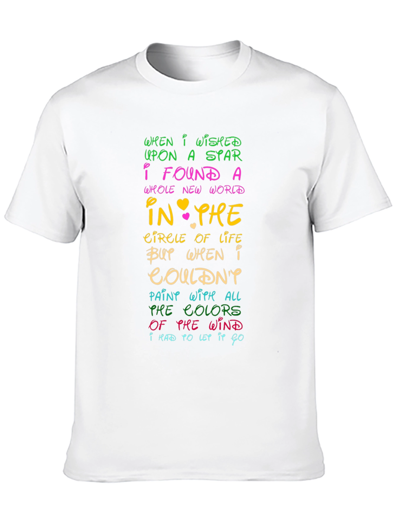 Disney Song Lyric T-Shirt - Circle of Life Graphic Tee